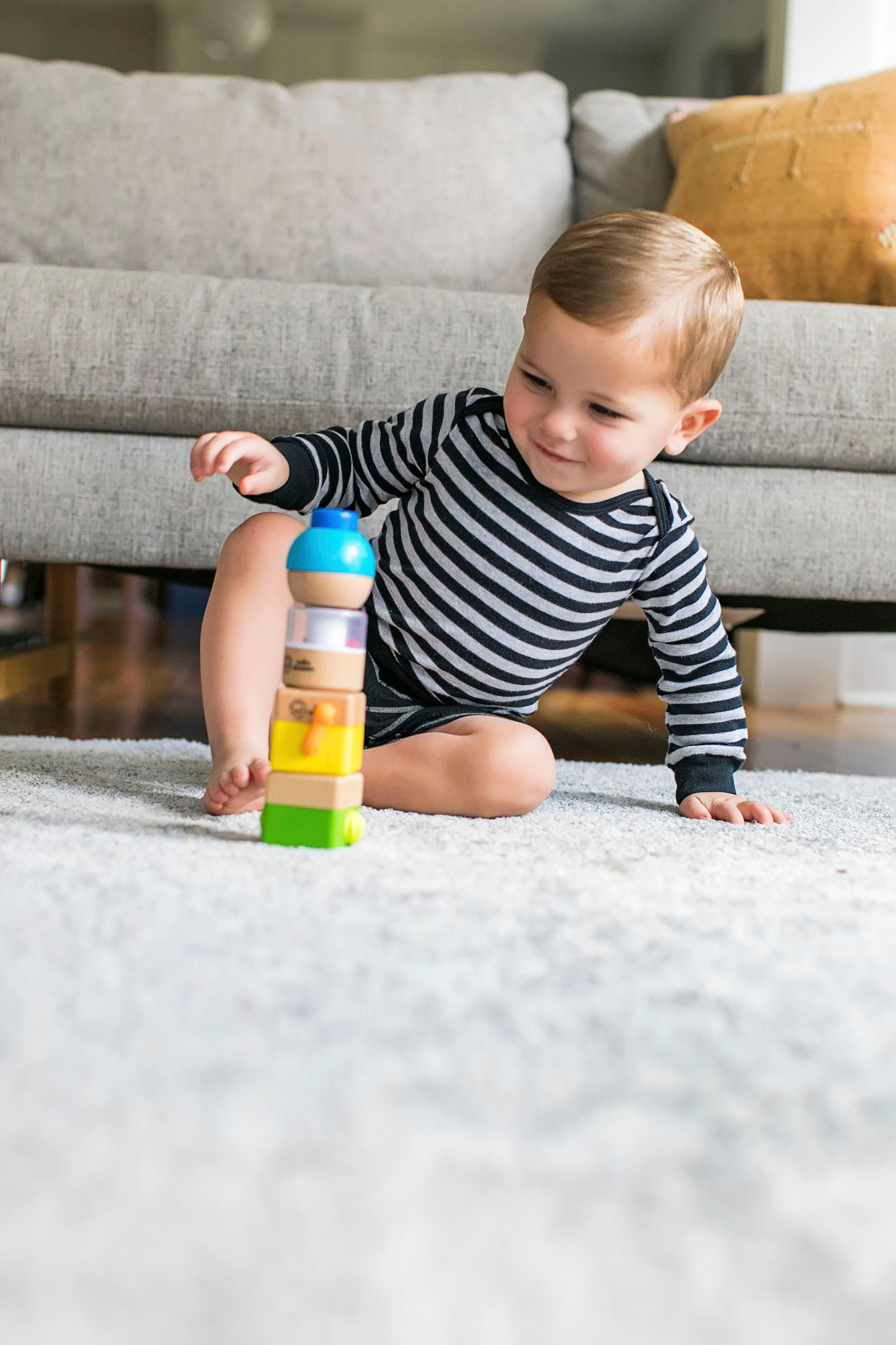 Hape Spielbauklötze »Baby Einstein, Vier verrückte Bausteine«, (4 St.)
