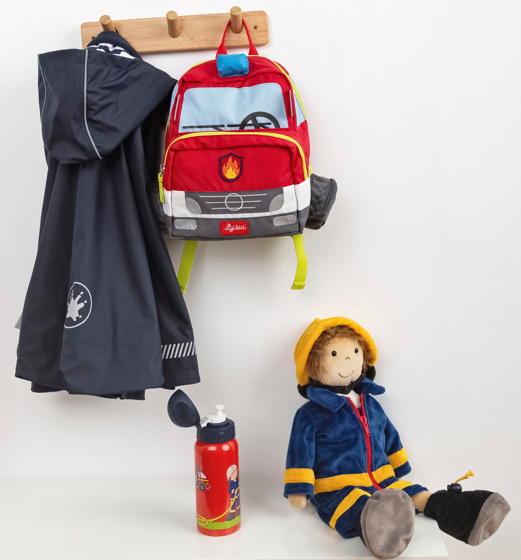 Sigikid Kinderrucksack »Feuerwehr, 28 cm« bestellen | BAUR