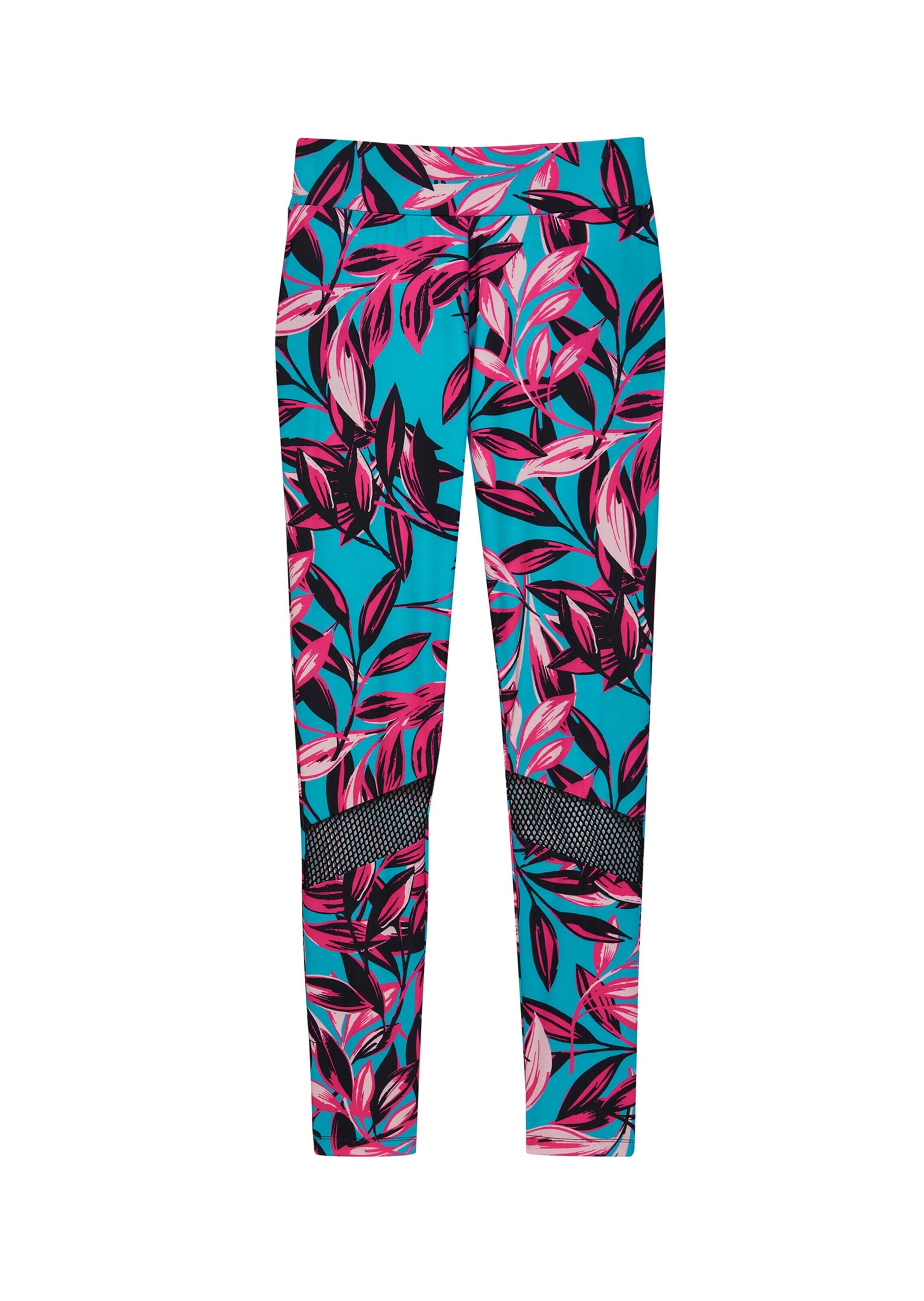 MADELEINE Leggings "Leggings Leggings mit Leo-Print und Mesheinsätzen" günstig online kaufen