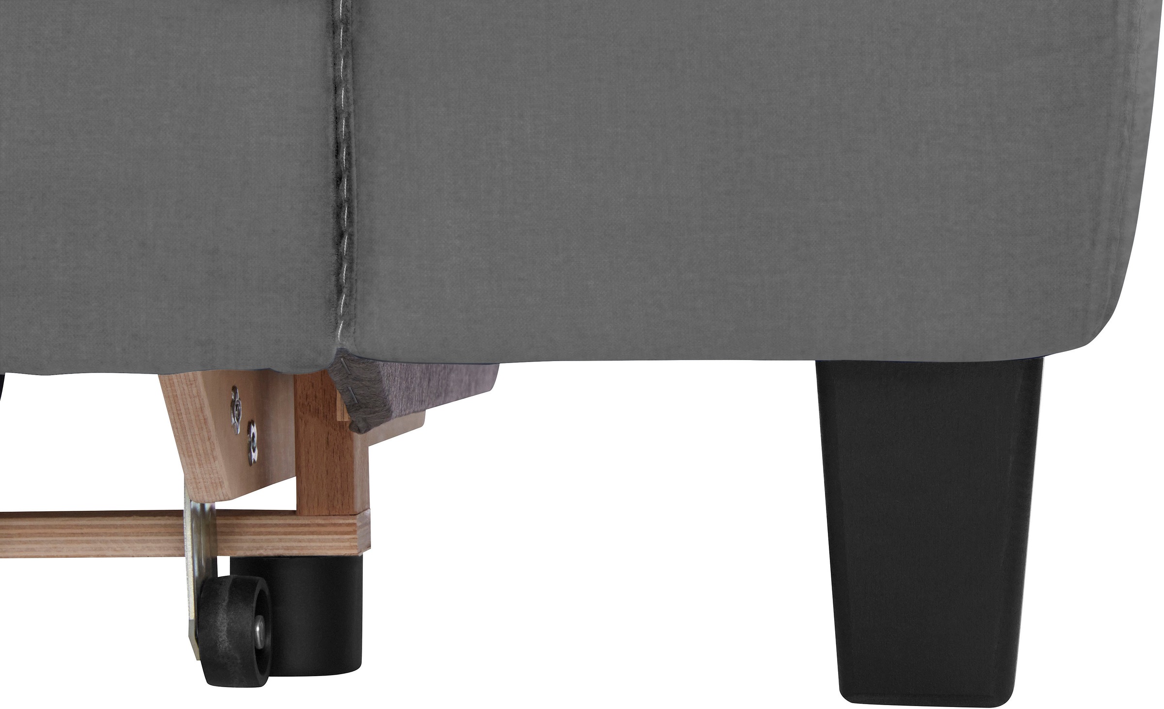 COTTA Ecksofa »Morven L-Form mit Kopfteilverstellung«, wahlweise mit Bettfunktion, Bettkasten & Wireless-Charger