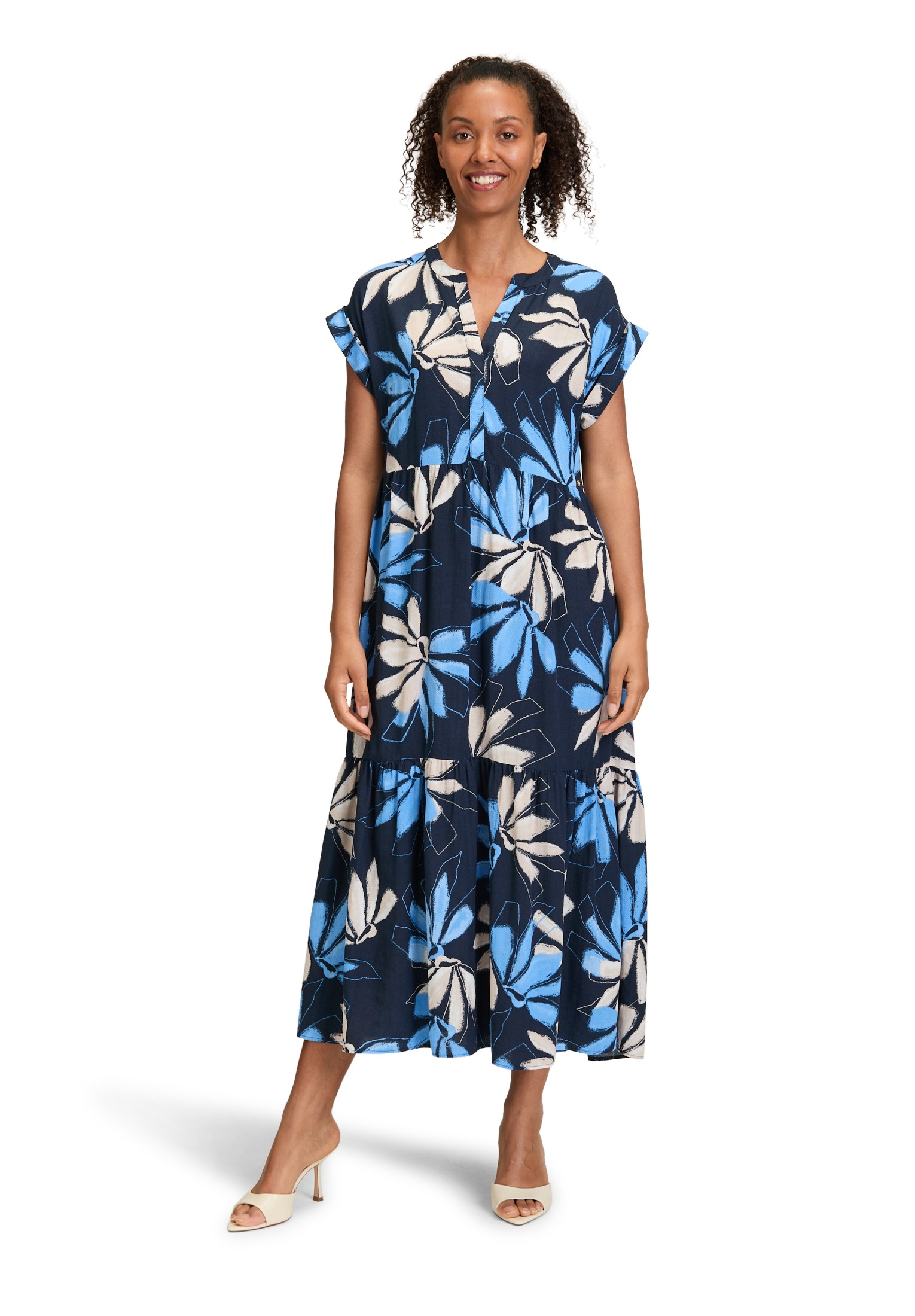 Betty&Co Sommerkleid "Betty & Co Stufenkleid mit Print", Druck günstig online kaufen