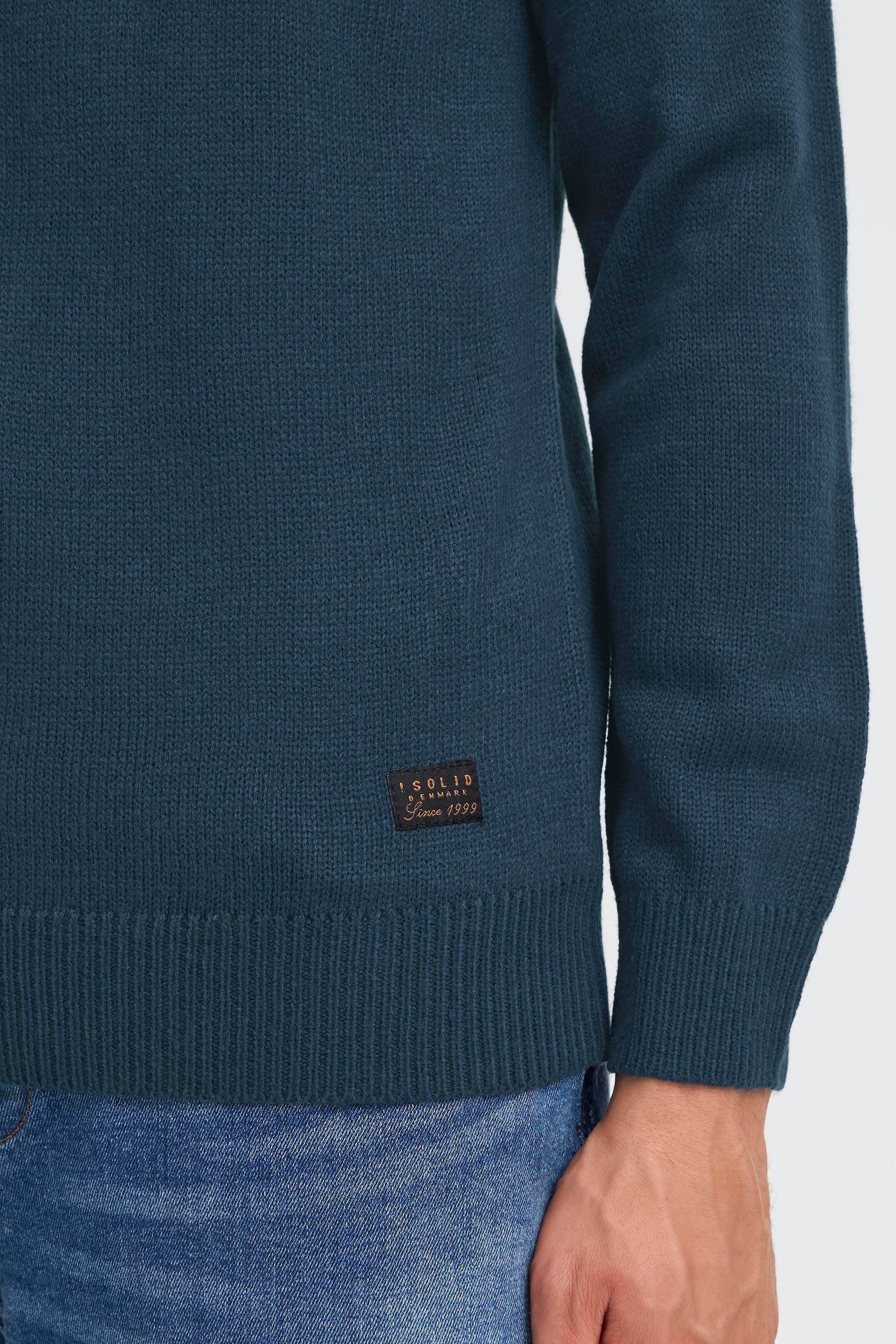 !Solid Strickfleece-Pullover »Strickpullover SDBABAK«