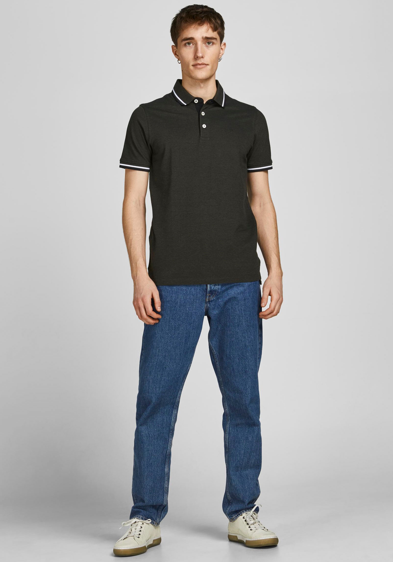 Jack & Jones Poloshirt »JJEPAULOS POLO SS 2PK MP NOOS«