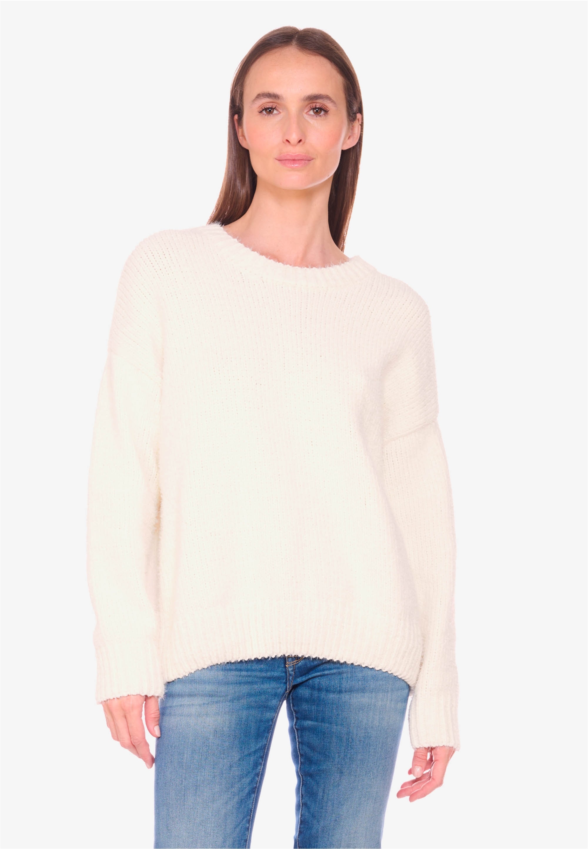 Le Temps Des Cerises Strickpullover »Daisy« mit modischen Knöpfen