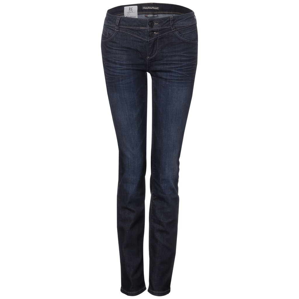 STREET ONE Loose-fit-Jeans, mit Crinkles