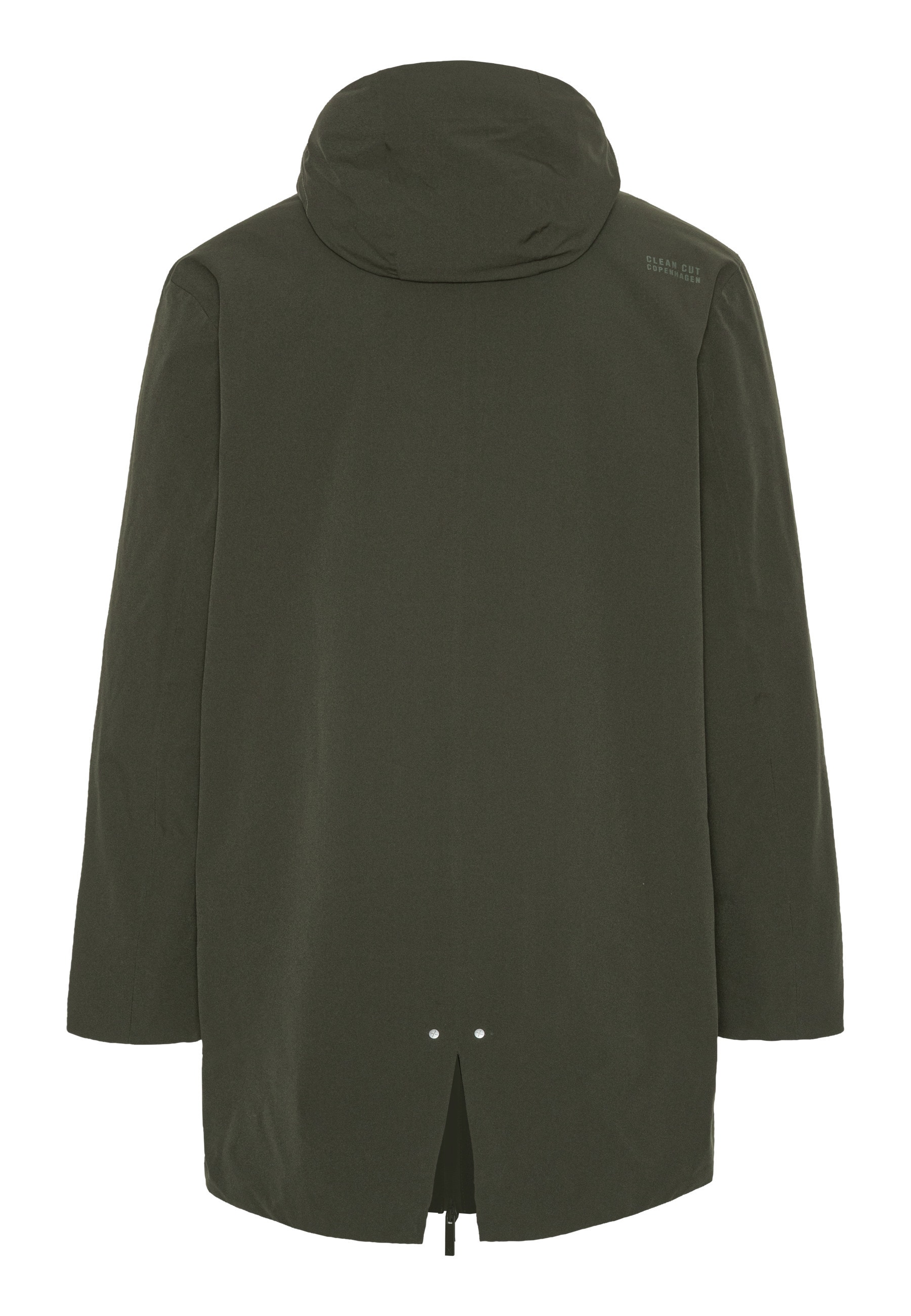 Clean Cut Copenhagen Winterjacke »Clean Cut Copenhagen Mathias Coat« 1 Stk. tlg. mit Kapuze