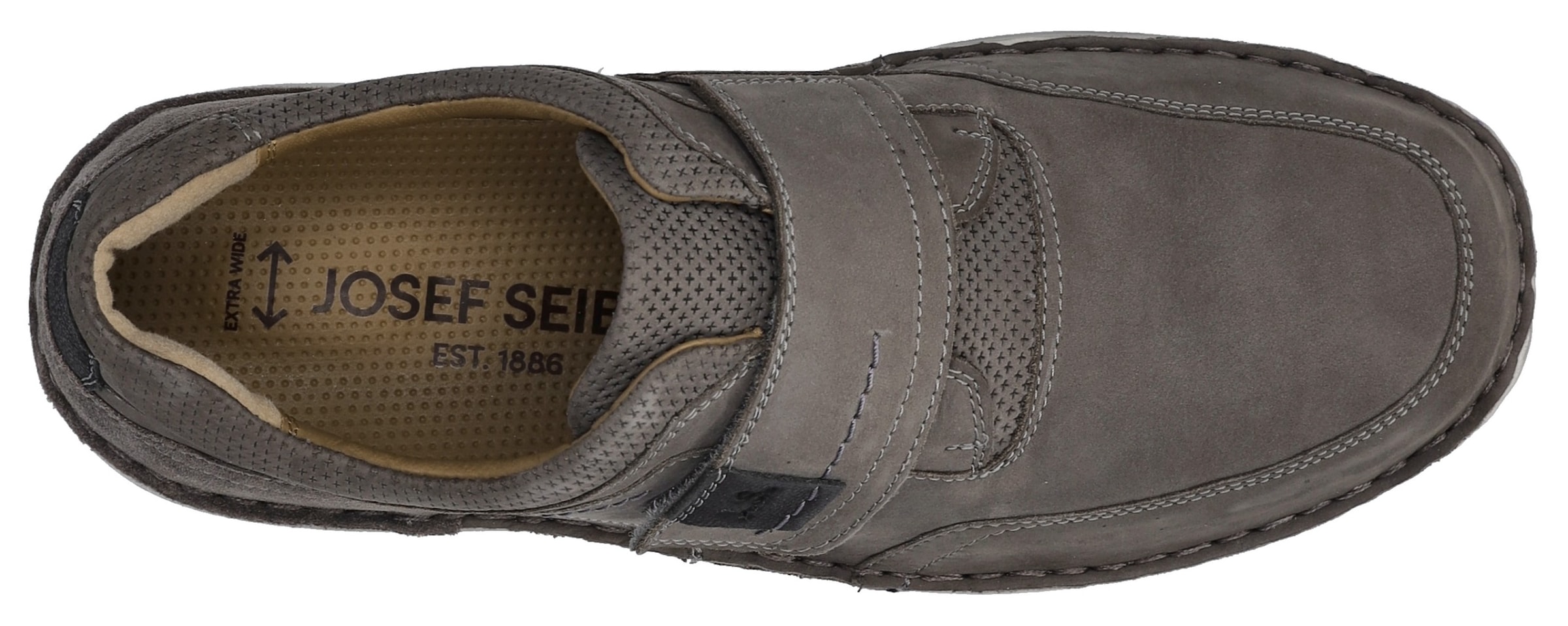 Josef Seibel Klettschuh »New Anvers 83«, Slipper, Komfortschuh in extraweiter Form
