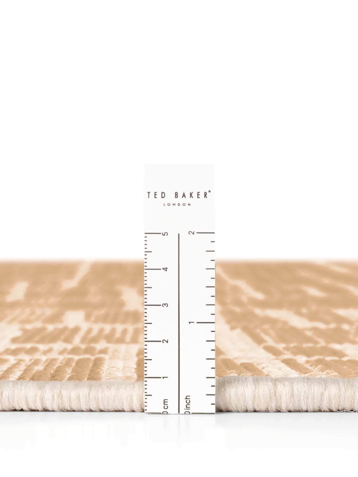 Ted Baker Teppich »Crouch« rund 8 mm Höhe Designteppich, Wetterfest, Pflegeleicht, Modern, Wohnzimmer, Terrasse