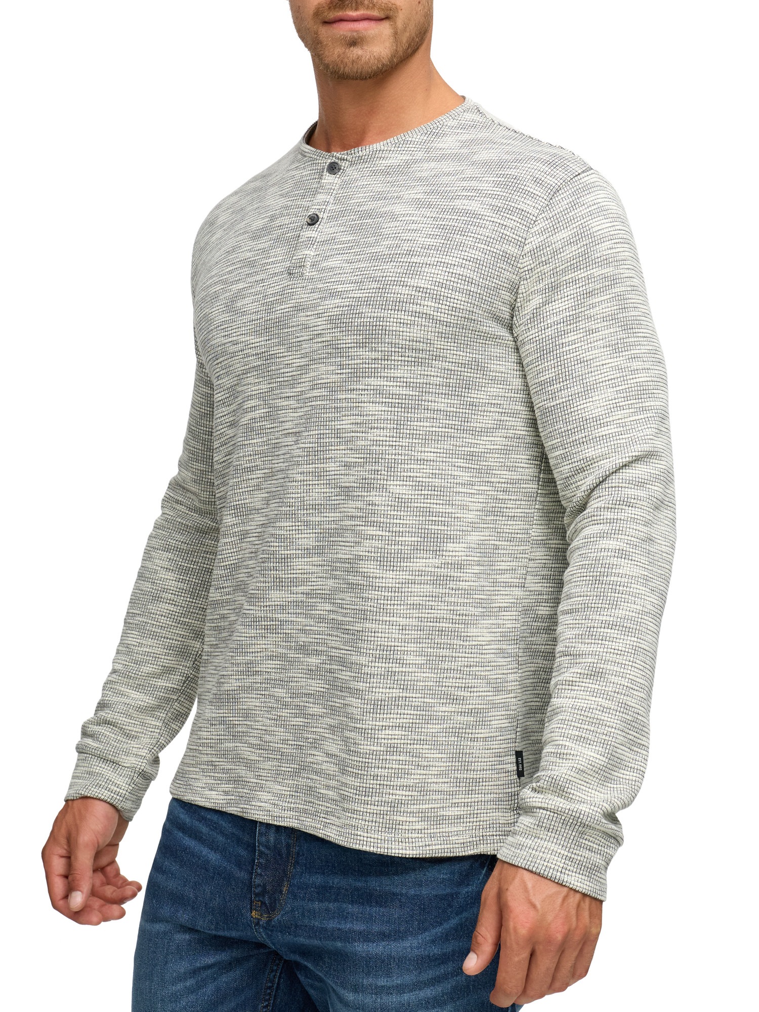 Indicode Langarmshirt "INVitus" günstig online kaufen