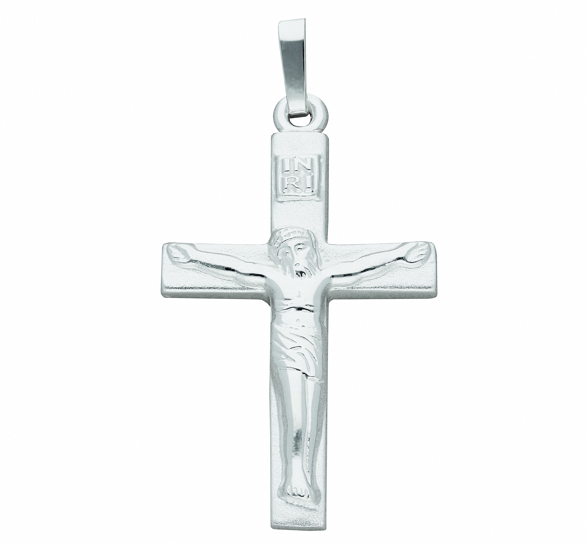 Adelia's 925 Sterling Silver Cross Pendant Silver