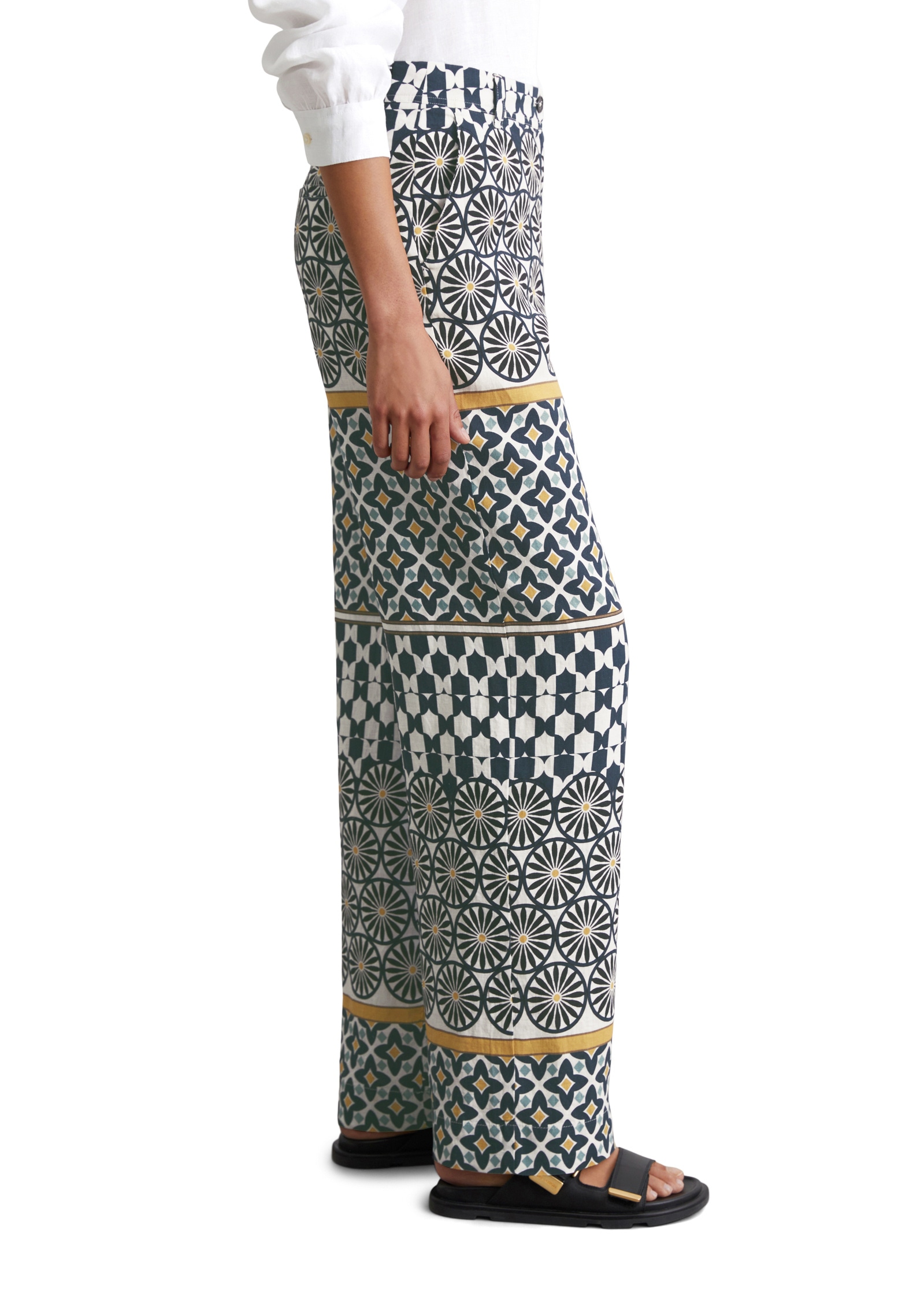 Marc O'Polo Chinohose »mit lässigem Allover-Print«