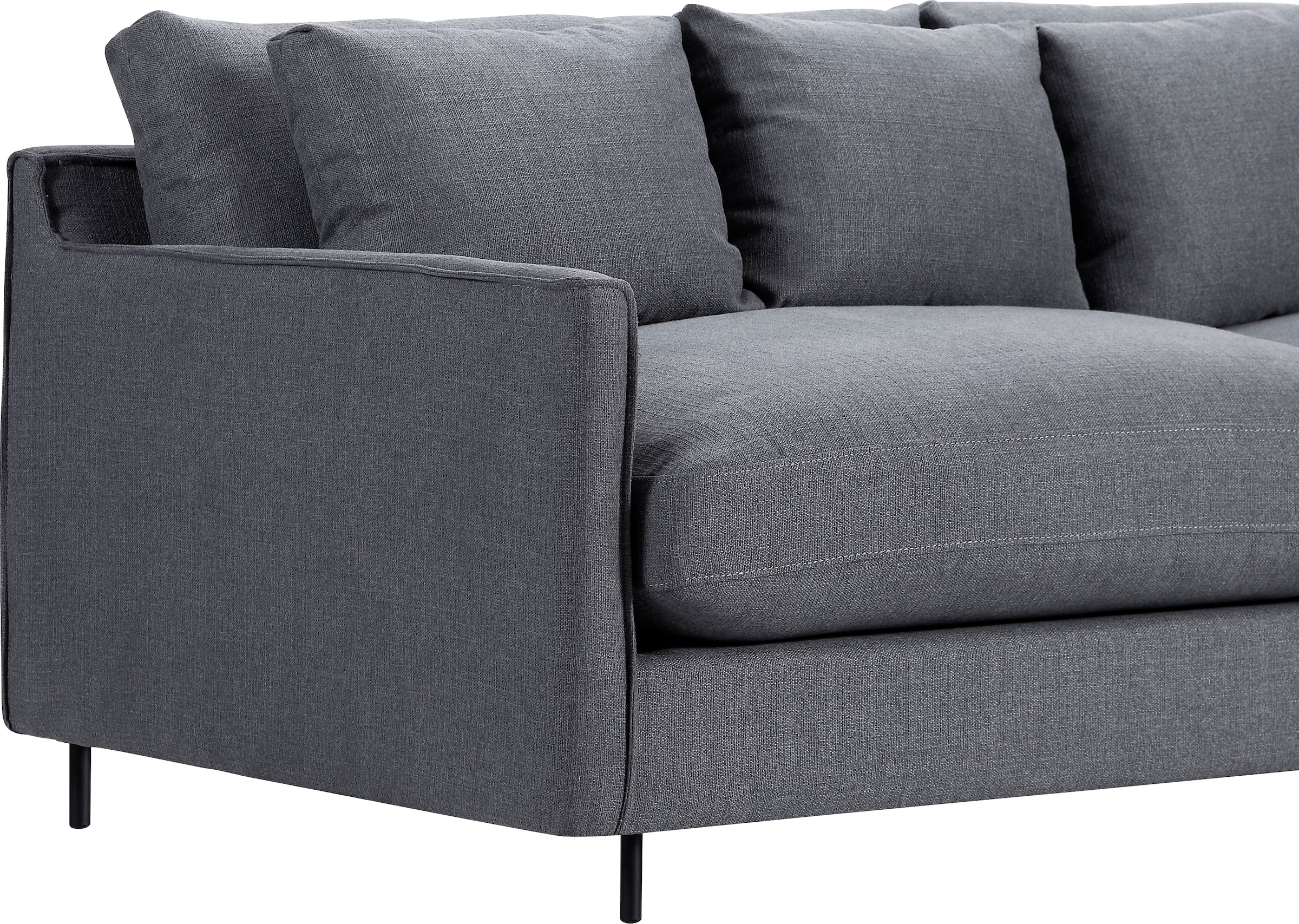 Design, extra | bestellen BAUR weich, im Federn home 3-Sitzer, collection skandinvisch mit ATLANTIC Füllung Sofa,