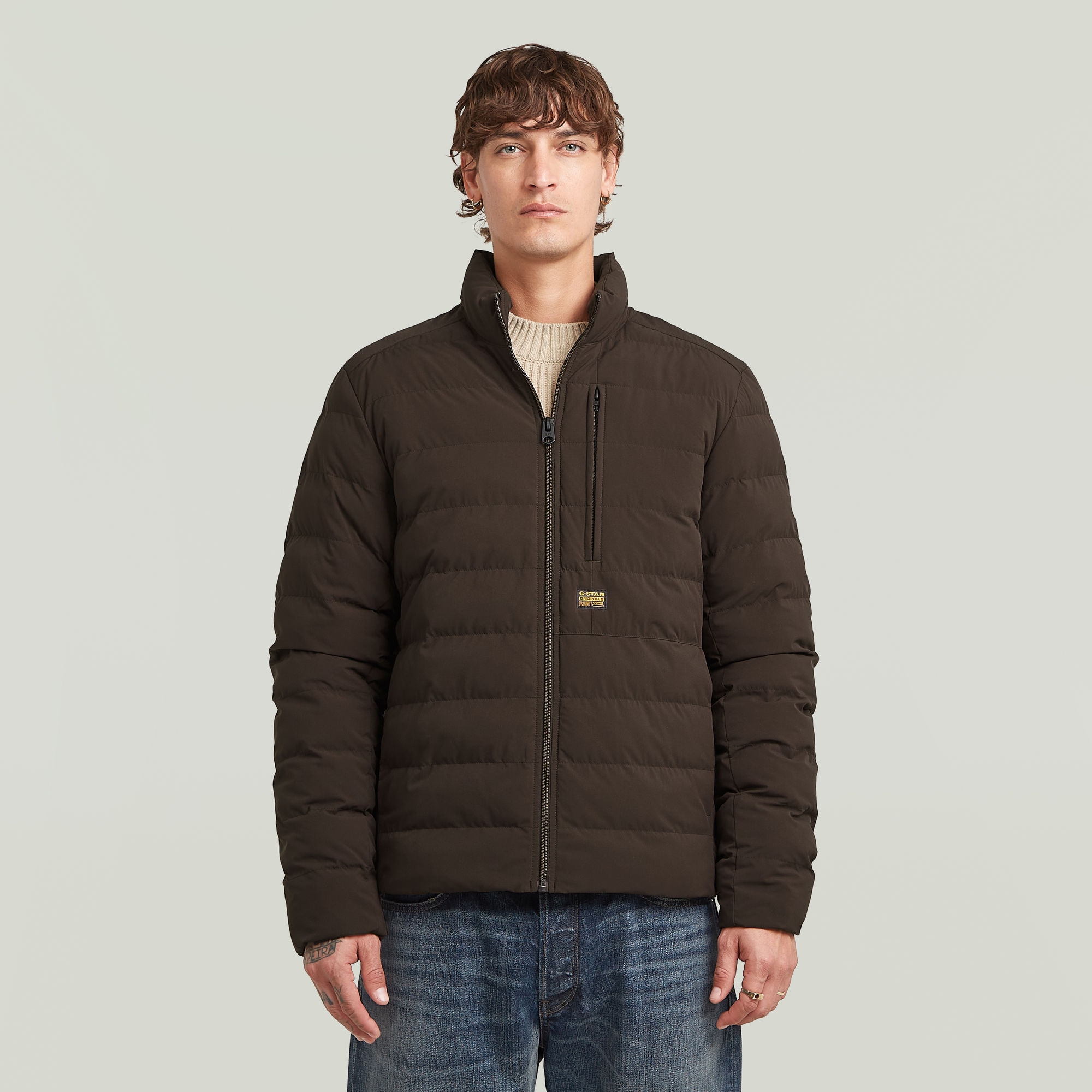 G-STAR Steppjacke "Foundation liner" mit Brusttasche günstig online kaufen