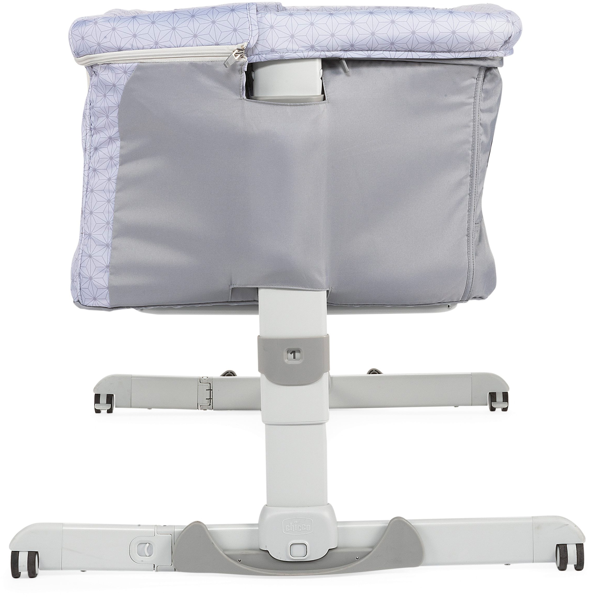 Chicco Beistellbett »Next2Me Dream, Silver«, mit Tragetasche