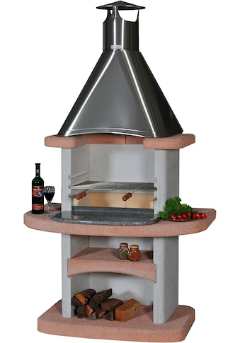 WELLFIRE Grillkamin »Alegra« BxTxH: 110x73x198 ...