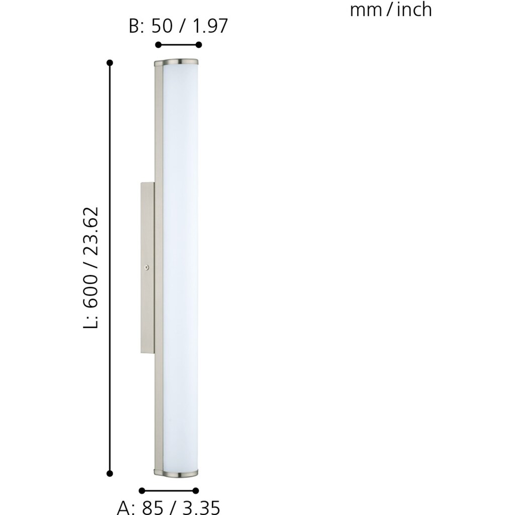 EGLO LED Wandleuchte »CALNOVA«, 1 flammig-flammig