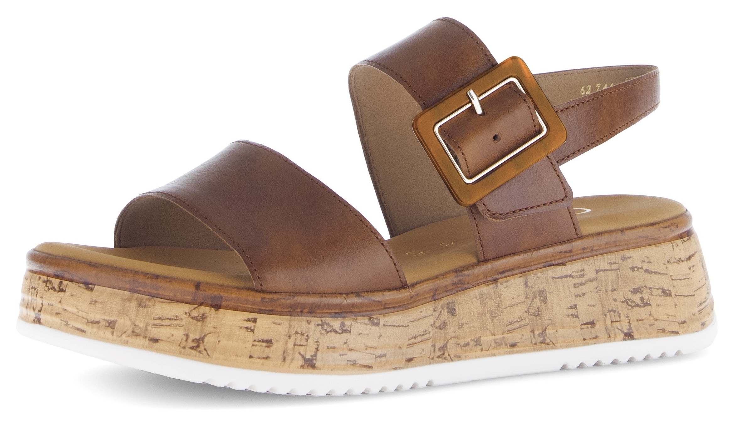 Gabor Keilsandalette "RHODOS", Riemchensandale, Sommerschuh, Sandale in Wei günstig online kaufen