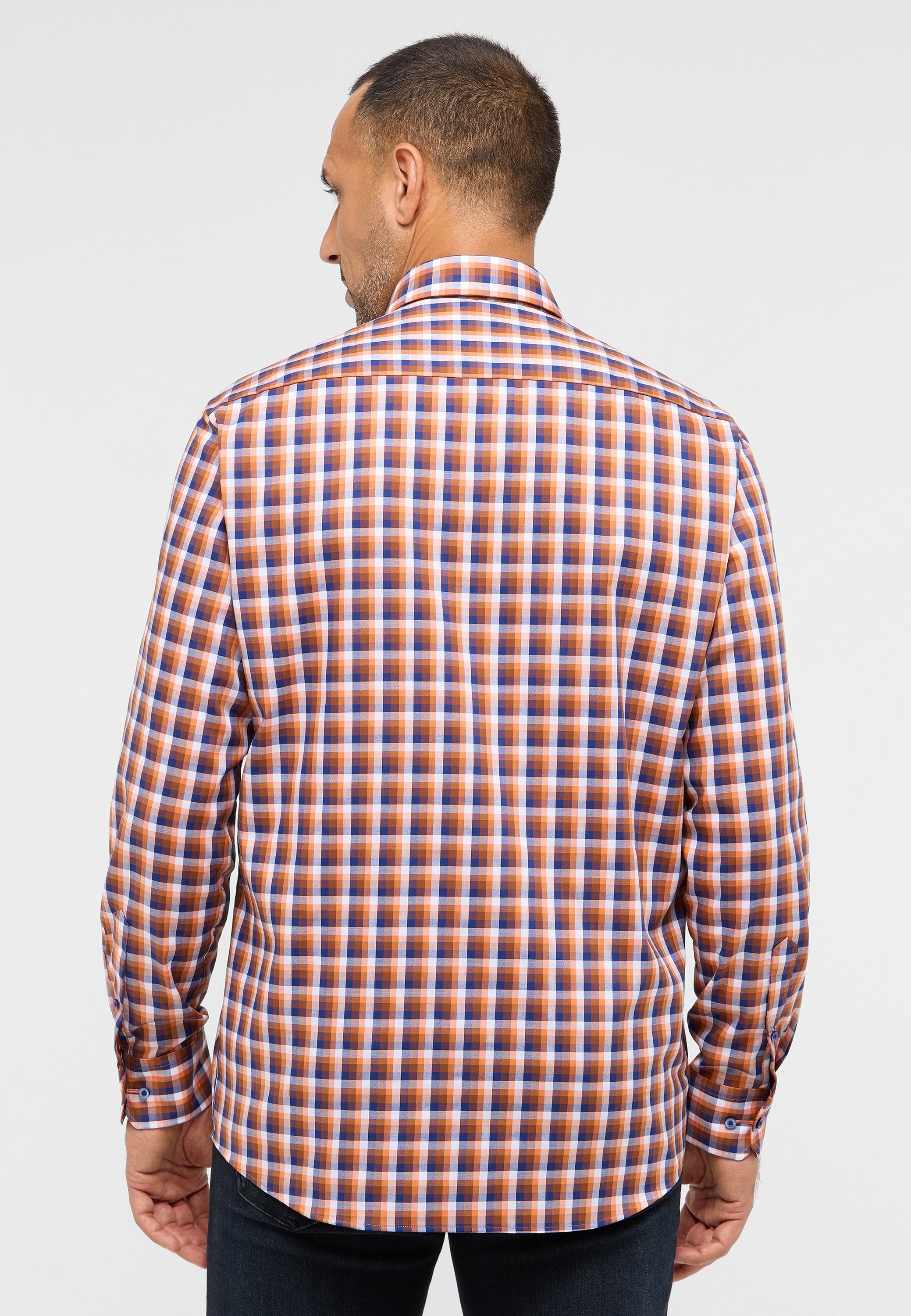 Eterna Langarmhemd »COMFORT FIT« NON IRON (bügelfrei)