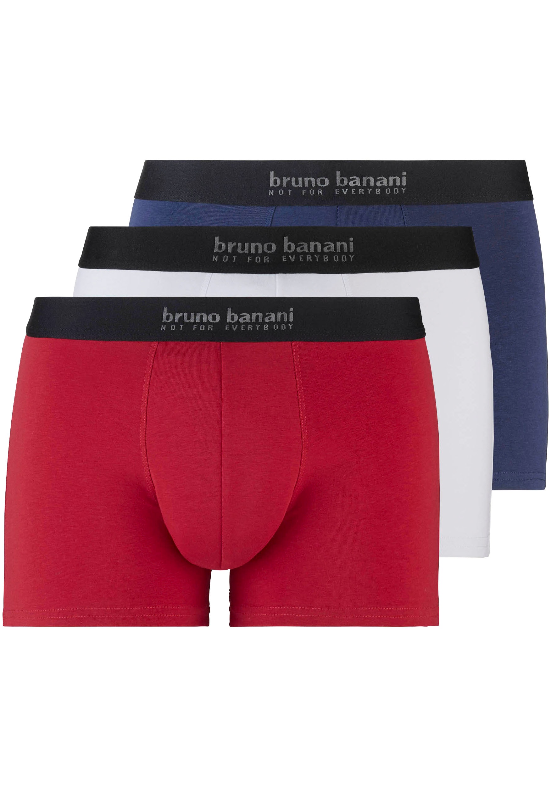 Boxershorts »Short 3Pack Energy Cotton«, (Packung, 3 St.), Schriftzug am Bund