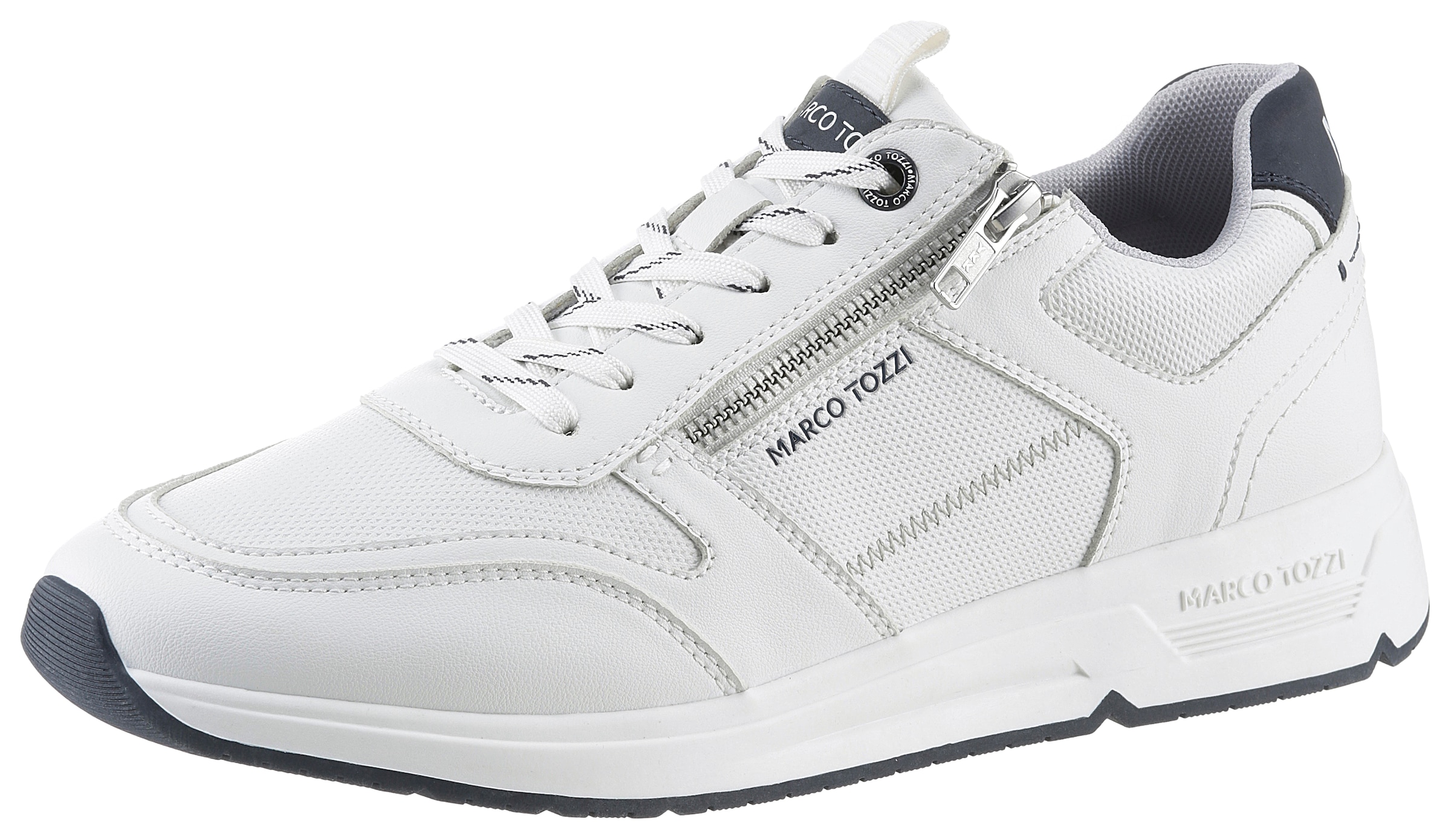 MARCO TOZZI Keilsneaker, Freizeitschuh, Halbschuh, Schnürschuh mit praktisc günstig online kaufen