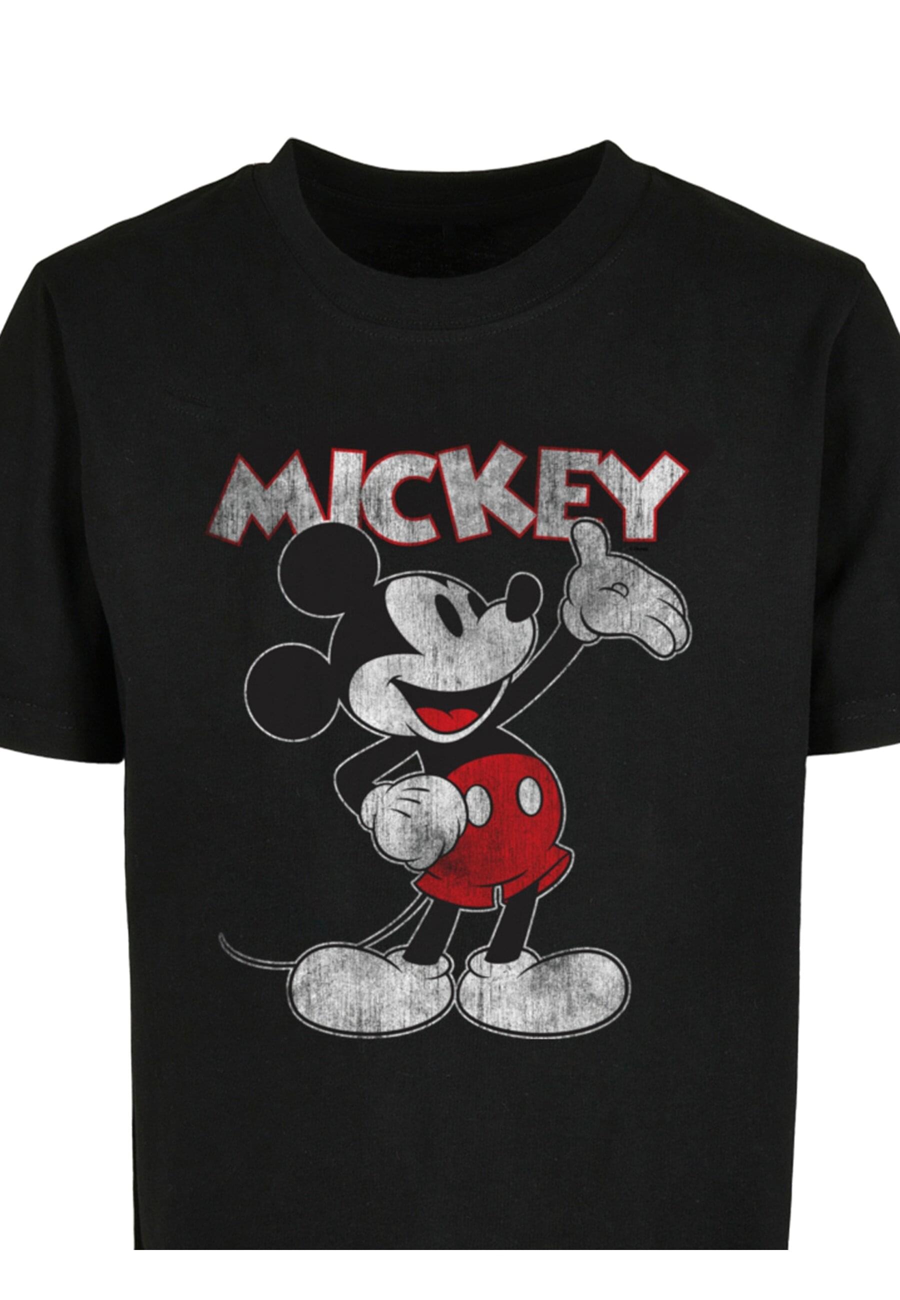 ABSOLUTE CULT T-Shirt »ABSOLUTE CULT Herren Kids Mickey Mouse - Presents Basic Tee 2.0«, (1 tlg.)