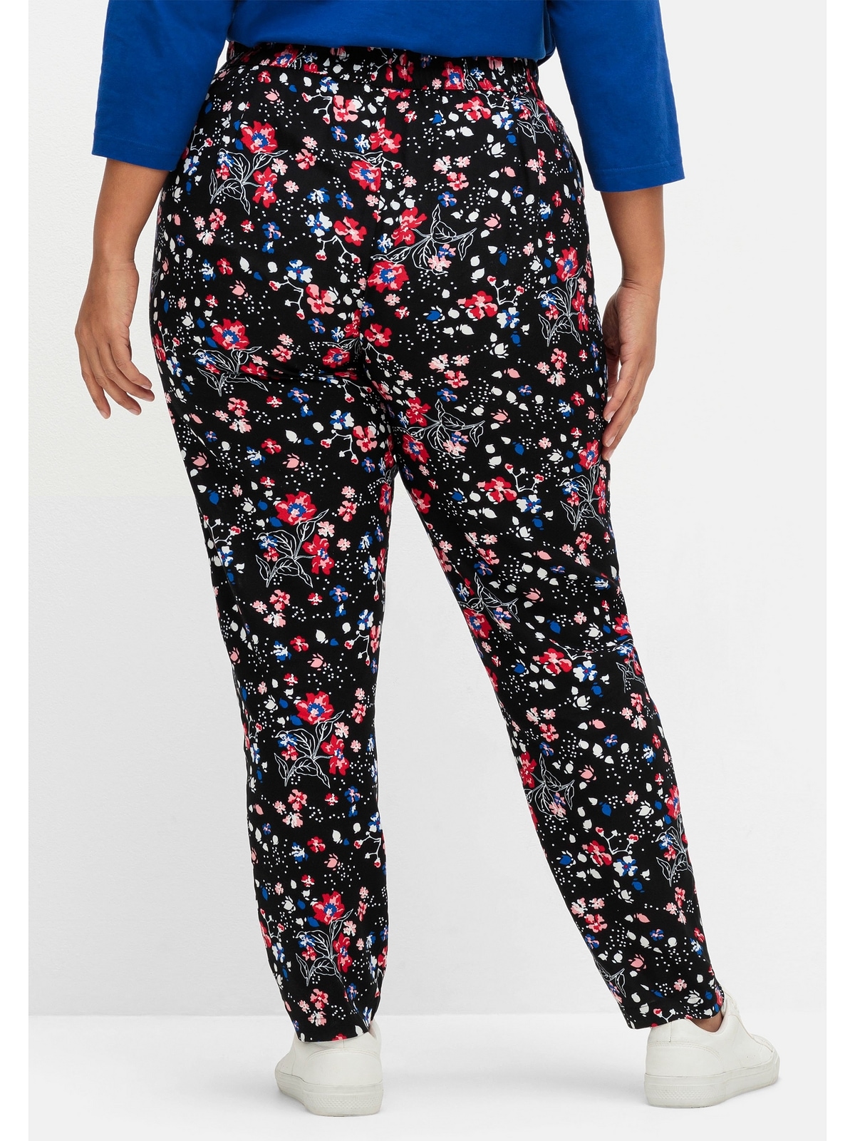 Sheego Schlupfhose »Große Größen«, mit Blumenprint
