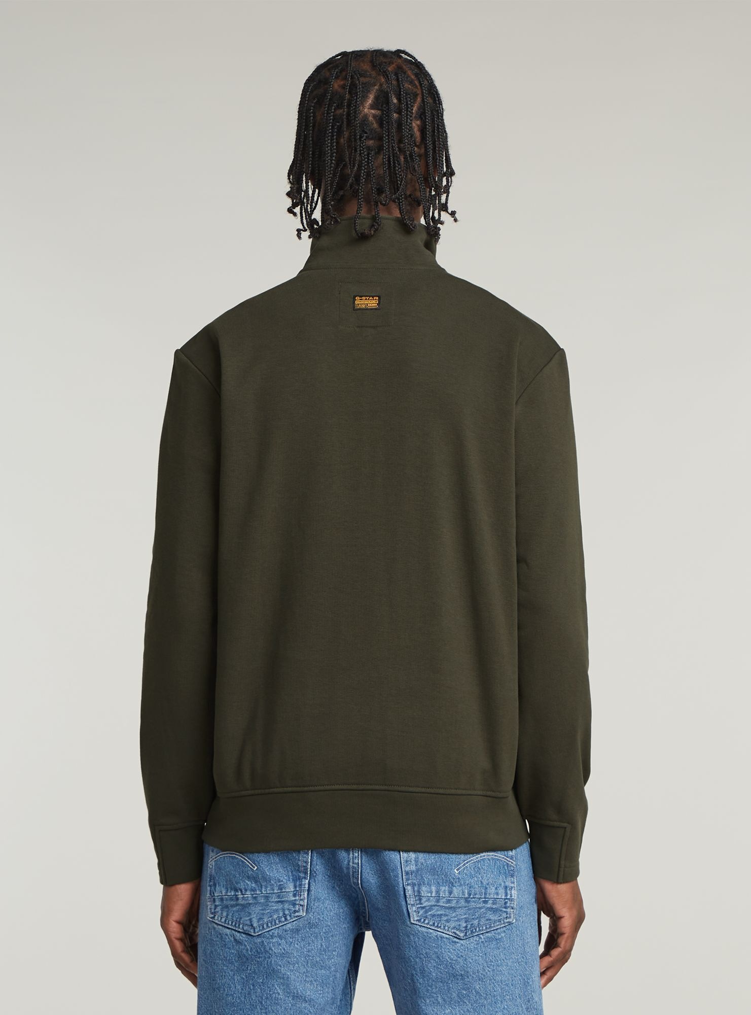 G-STAR Longpullover "Nifous Half Zip Sweater" günstig online kaufen