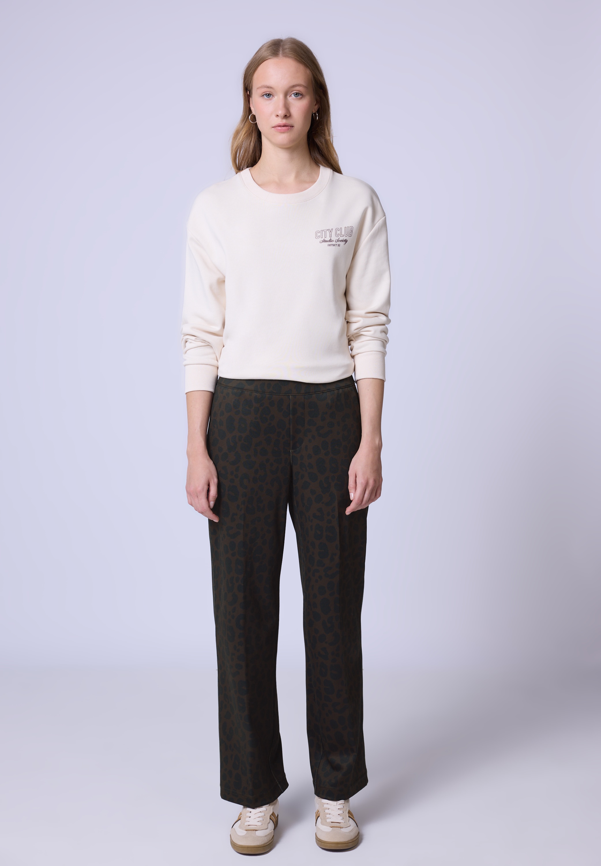 STREET ONE STUDIO Stoffhose  Middle Waist