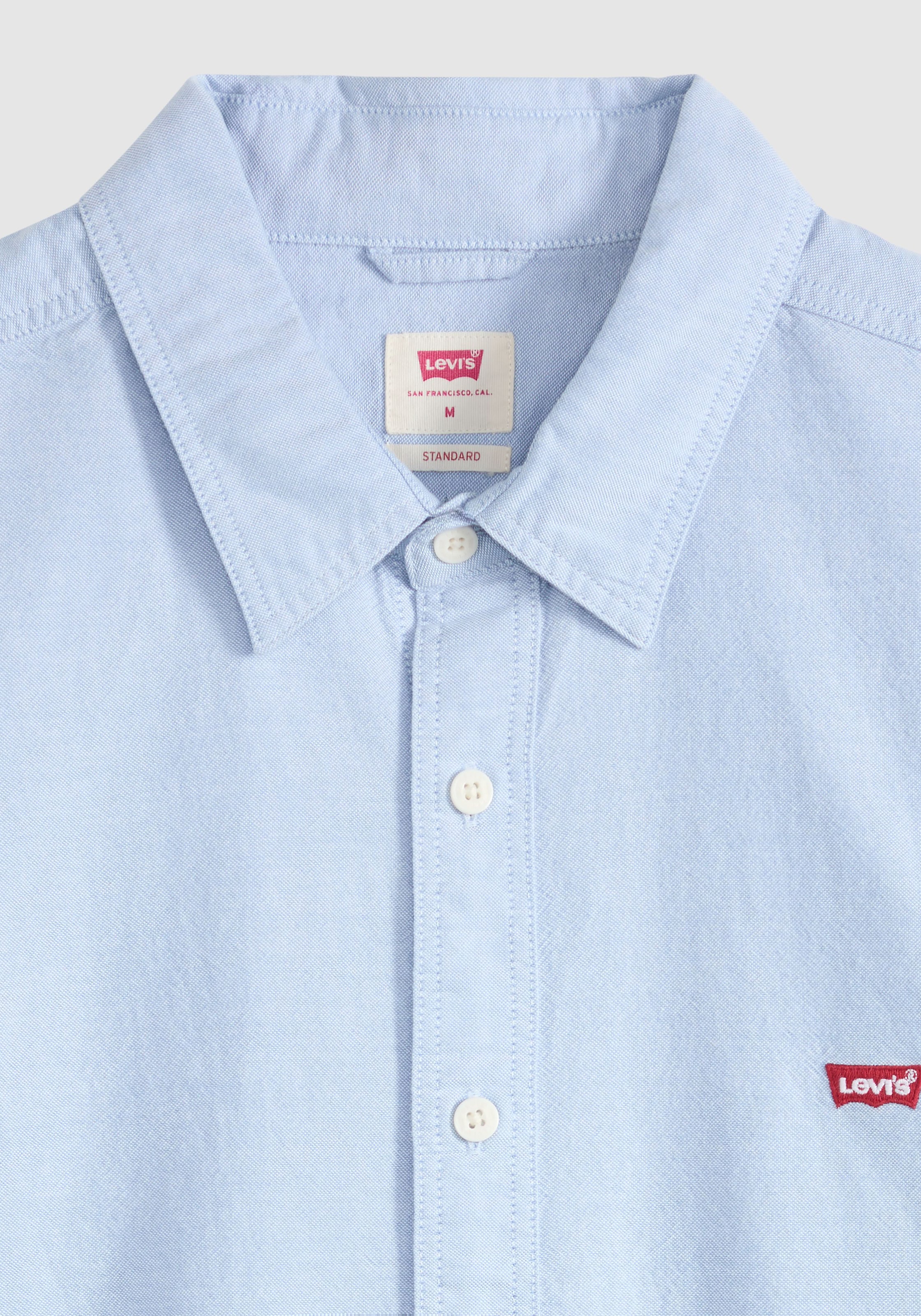 Levi's® Langarmhemd »CLS BATTERY HM SHIRT - STANDARD« mit abgerundetem Saum