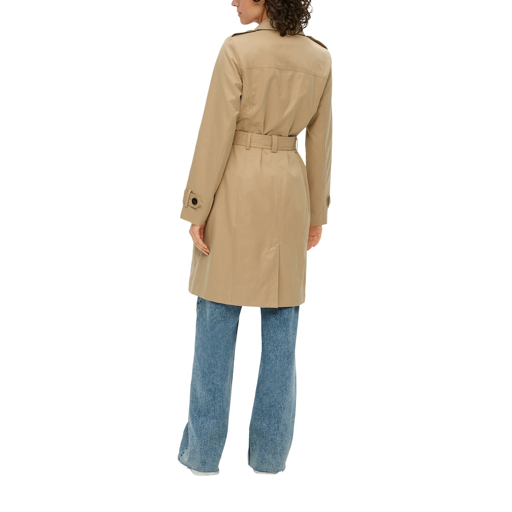 s.Oliver Trenchcoat