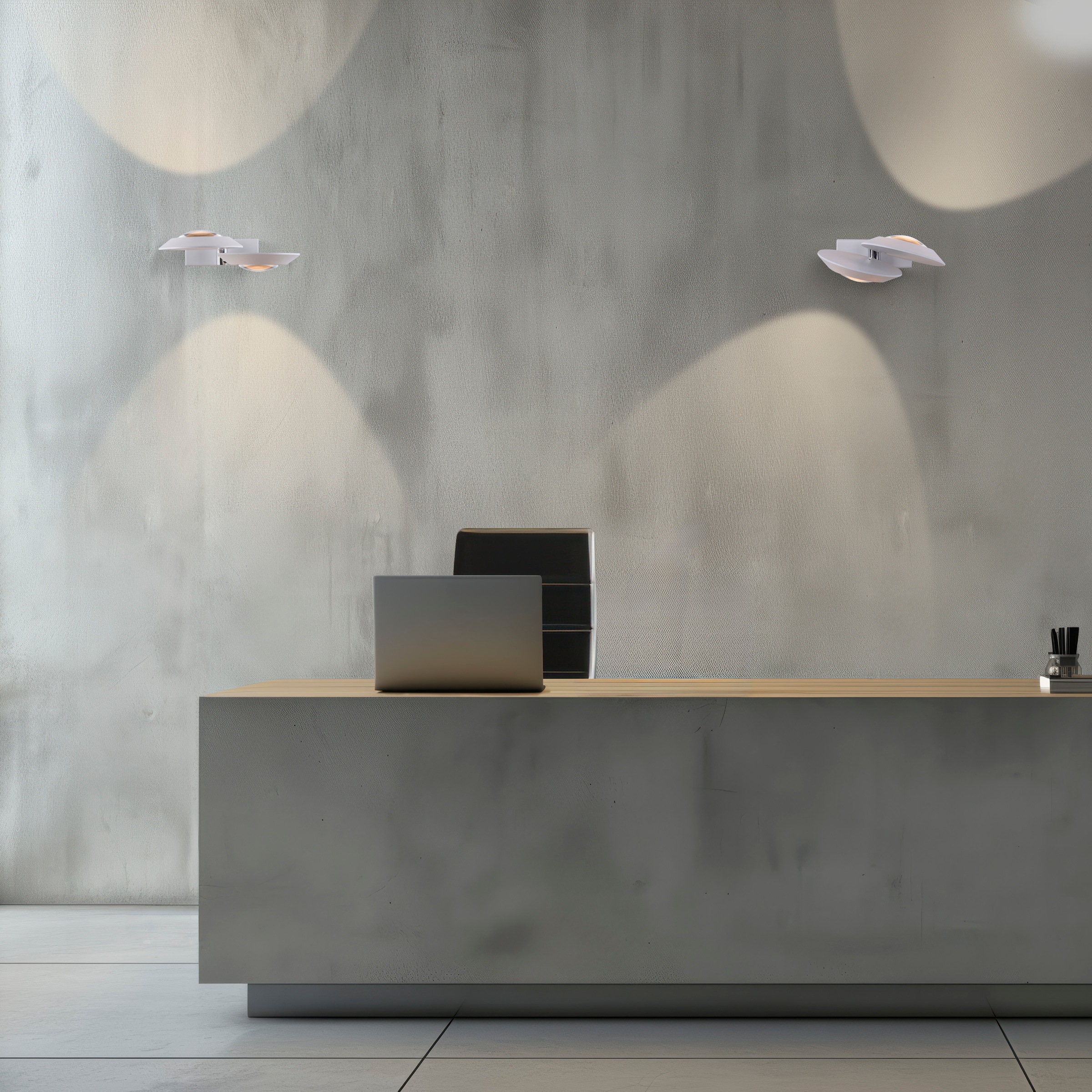 Neuhaus PURE LED Wandleuchte »PURE Oculis« LED-Board 1 Stk. Warmweiß Dimmfähig über separaten Tronicdimmer, dreh- & schwenkbar