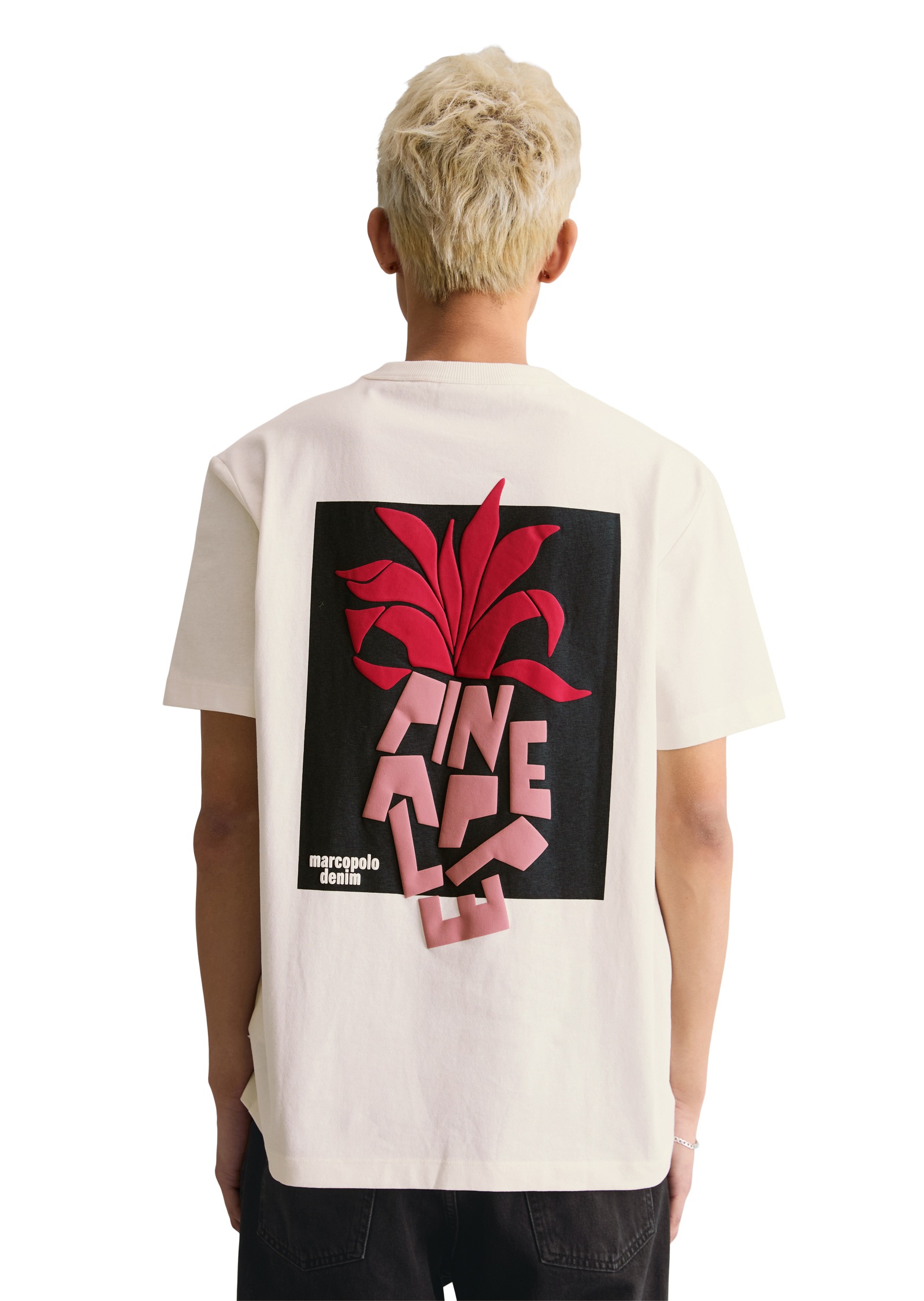 Marc OPolo DENIM T-Shirt relaxed fit mit Rückenprint günstig online kaufen