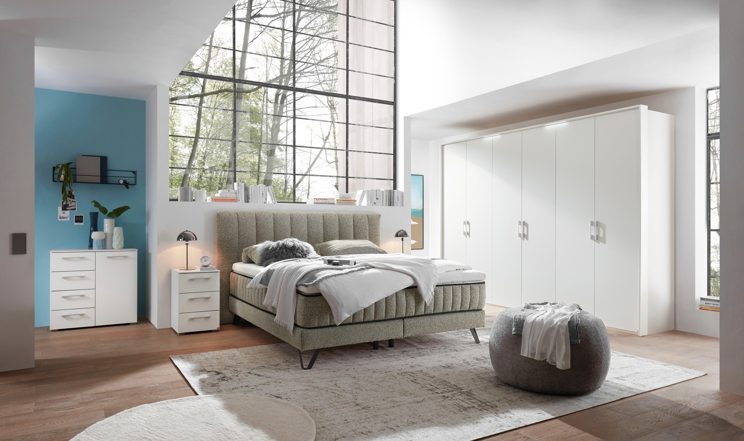 set one by Musterring Boxspringbett "Baldwin", Liegefläche 180 x 200 cm, Du günstig online kaufen