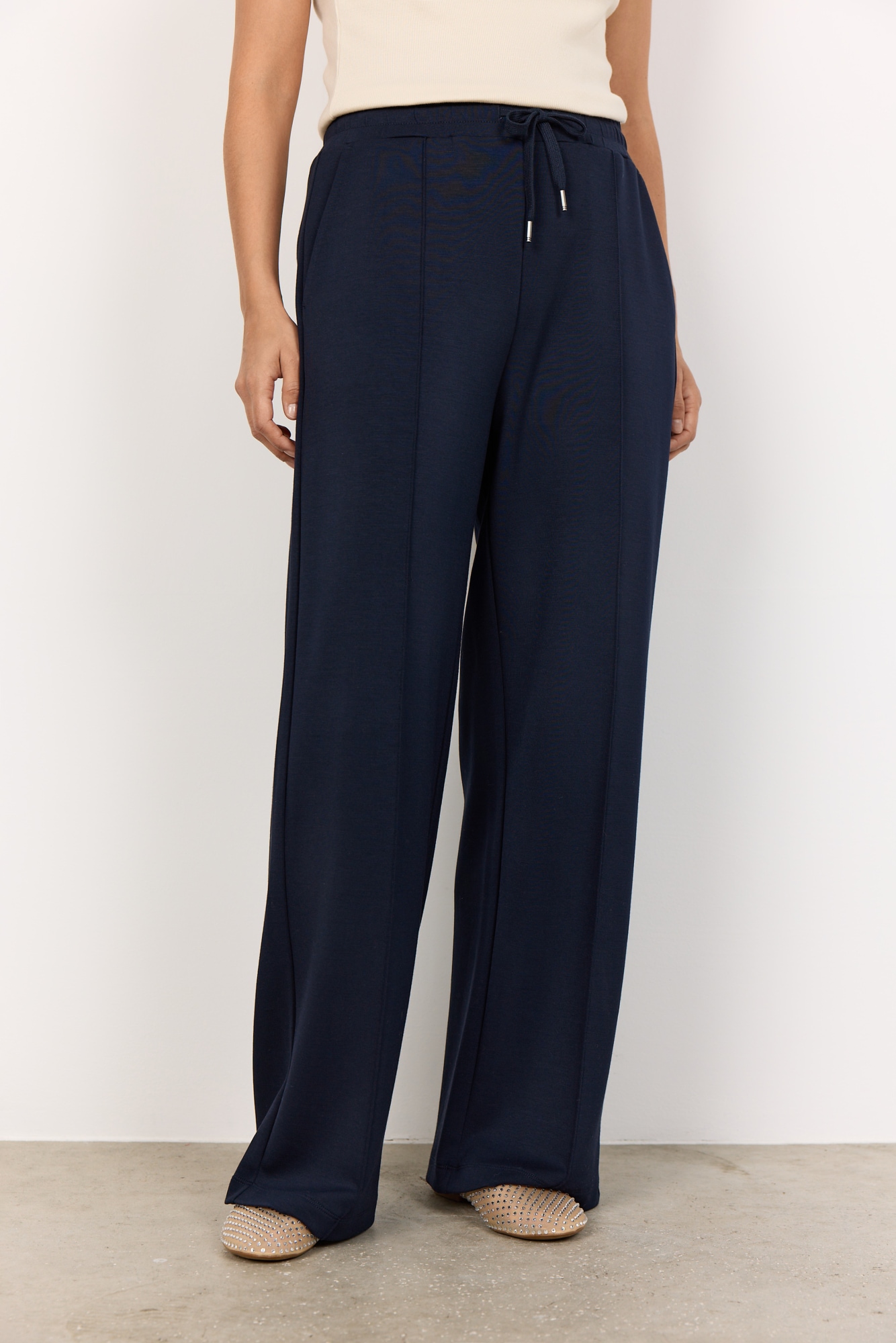 Soyaconcept Schlupfhose "Sc-Banu 265" Weite Beinform, Elastischer Bund, Mit Eingrifftaschen