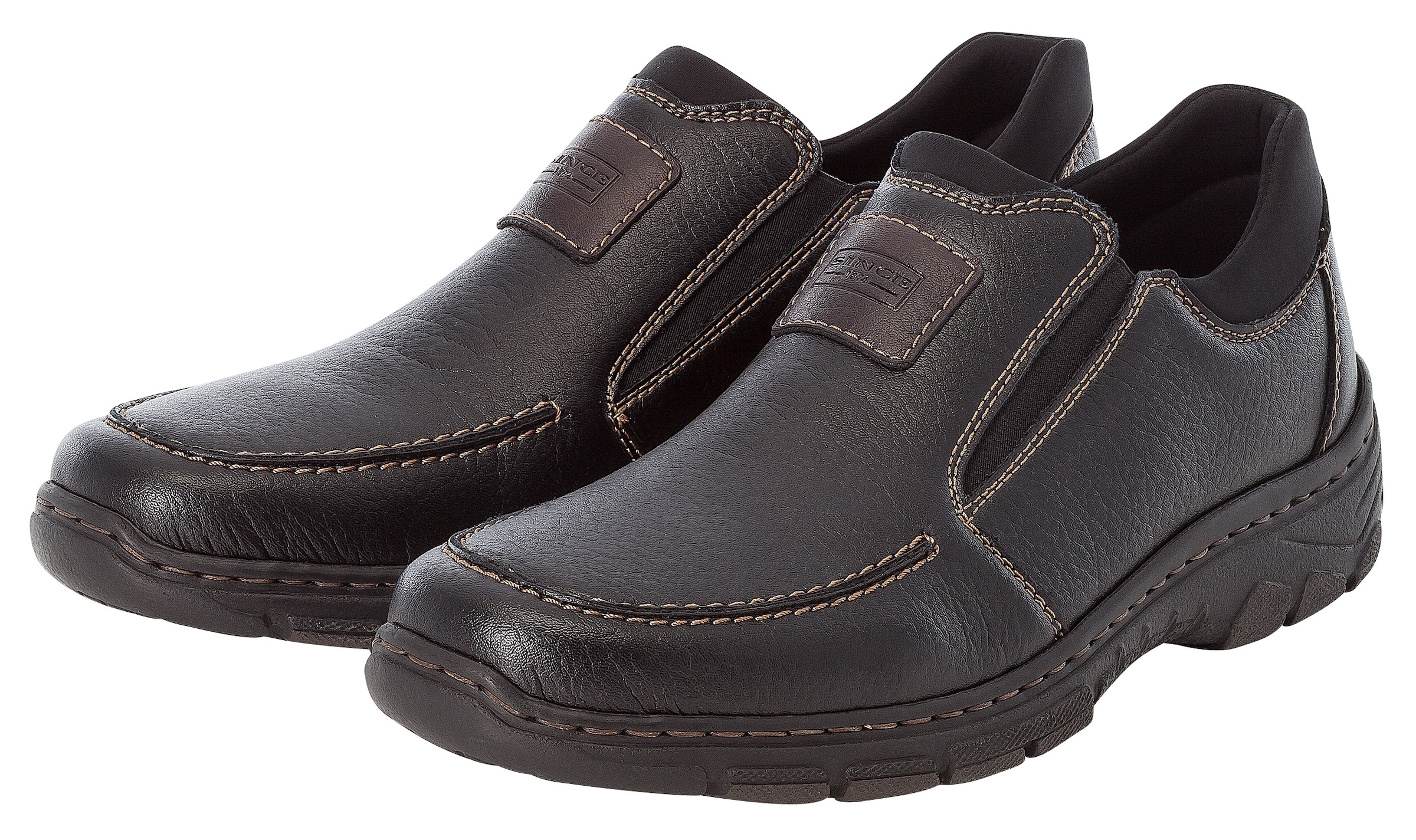 Rieker Slipper, mit weichem Schaftabschluss