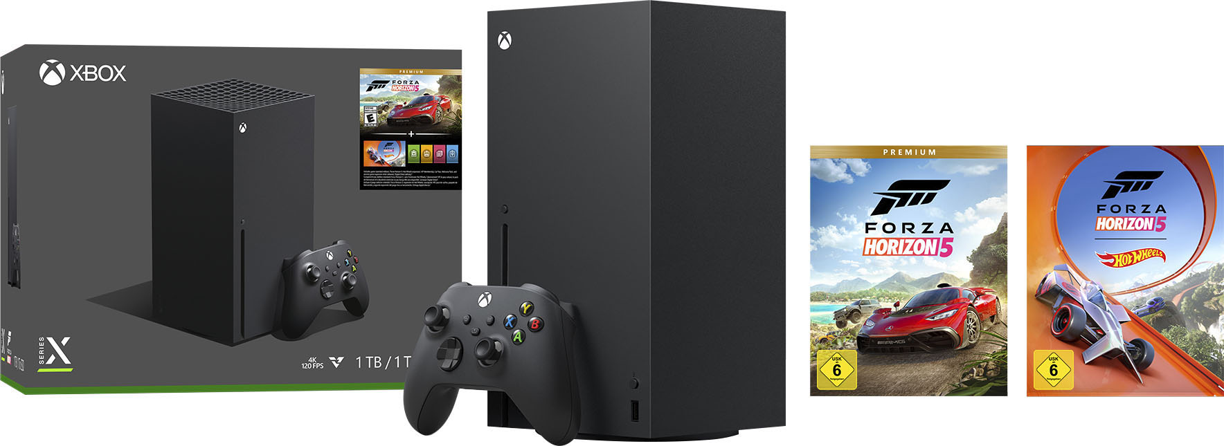 Spielekonsole »Series X – Forza Horizon 5 Premium Edition Bundle«