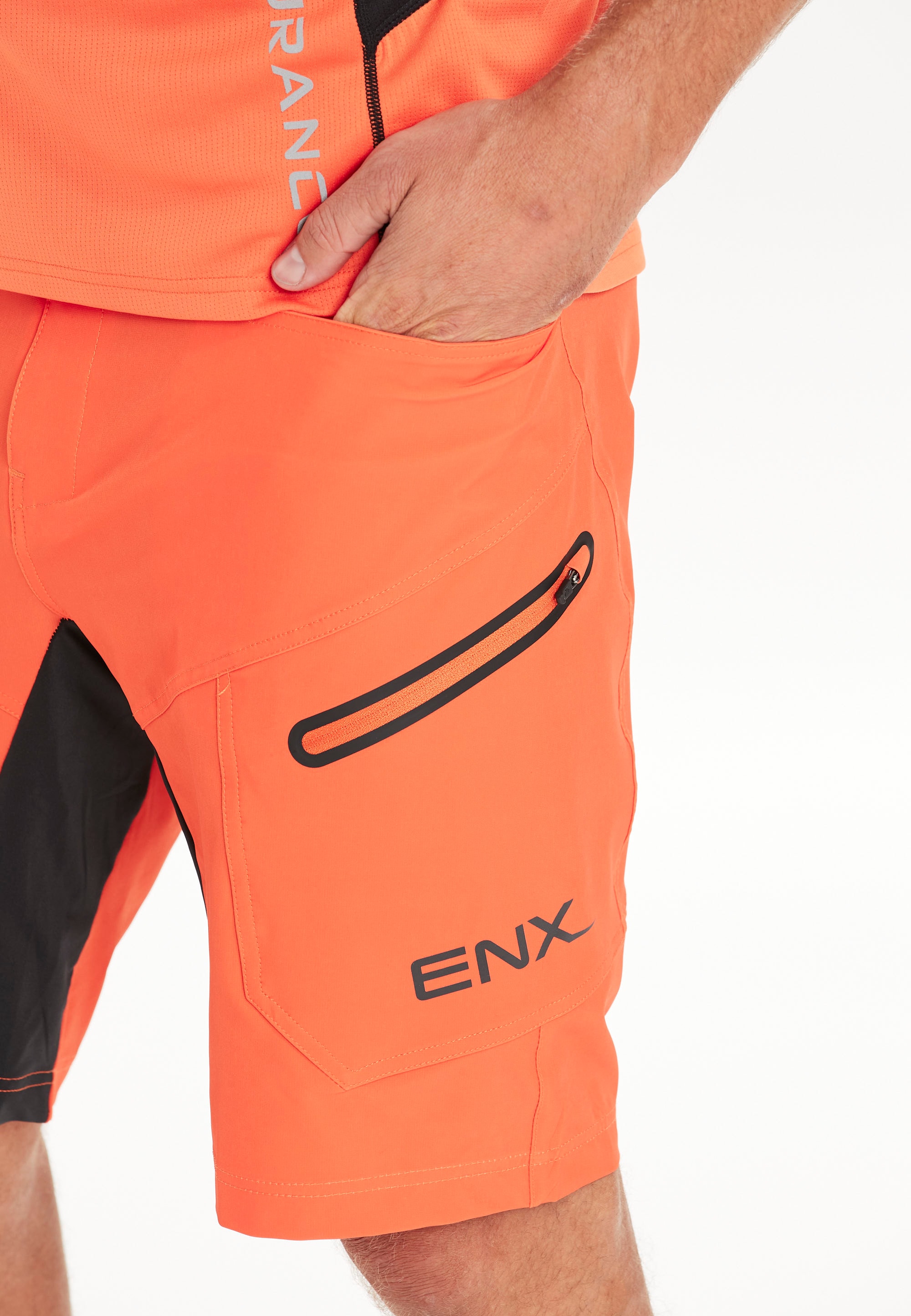 ENDURANCE Radhose »Jamal 2in1«, mit herausnehmbarer Innentight