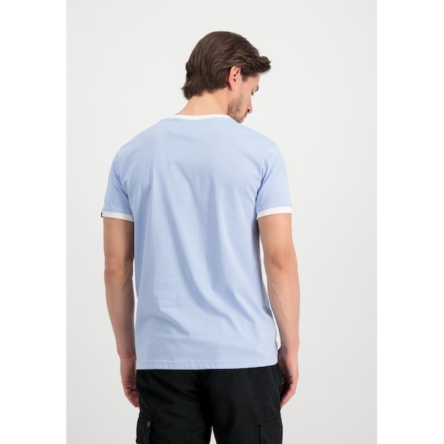 Alpha Industries T-Shirt »Alpha Industries Men - T-Shirts & Polos Basic T  Contrast ML« ▷ kaufen | BAUR