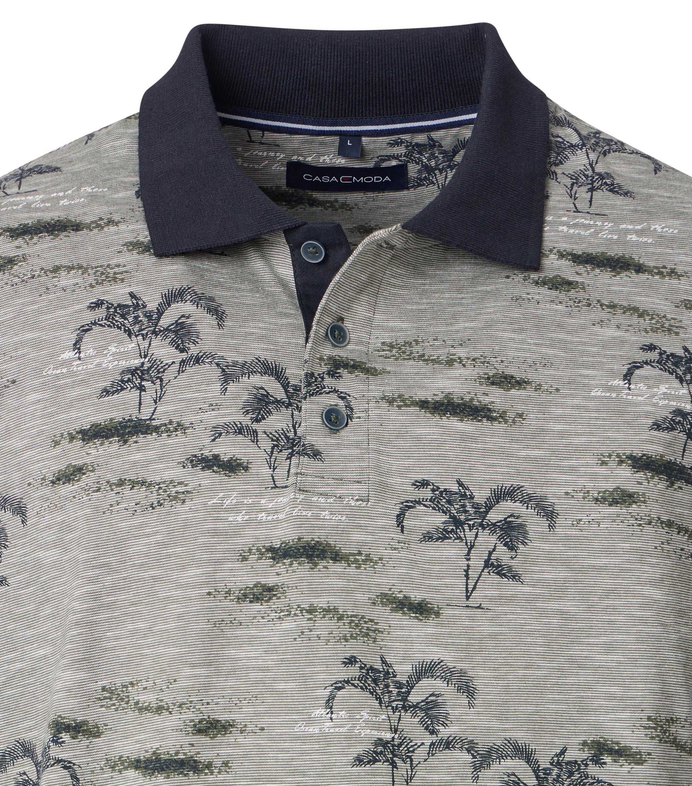 CASAMODA Poloshirt »CASAMODA Polo-Shirt Print«