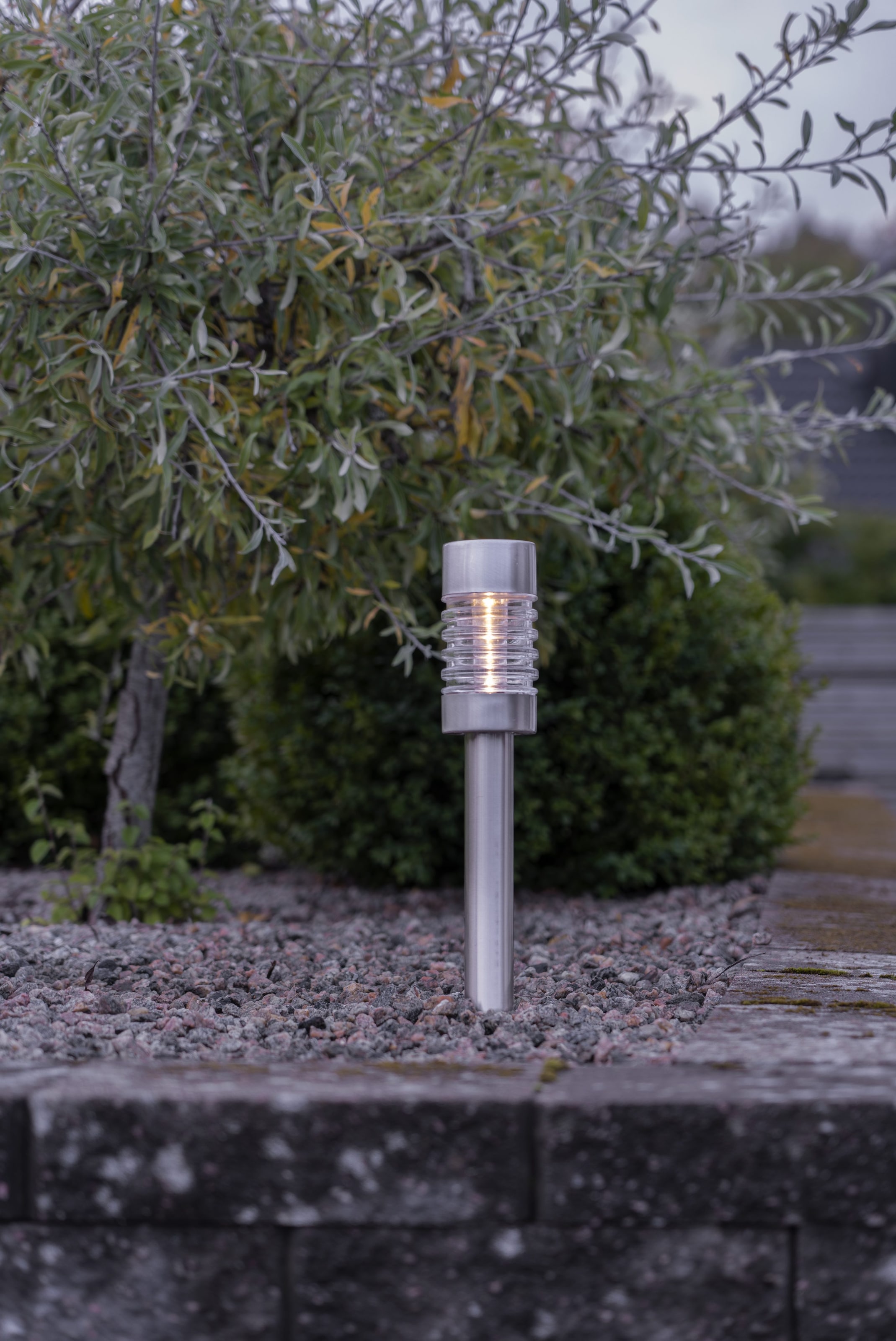 Parforce Traditional Hunting LED Solarleuchte »Solar-Wegleuchte Terni« LED-Board 1 Stk. Warmweiß Stahl- und Glasausführung, Dämmerungssensor