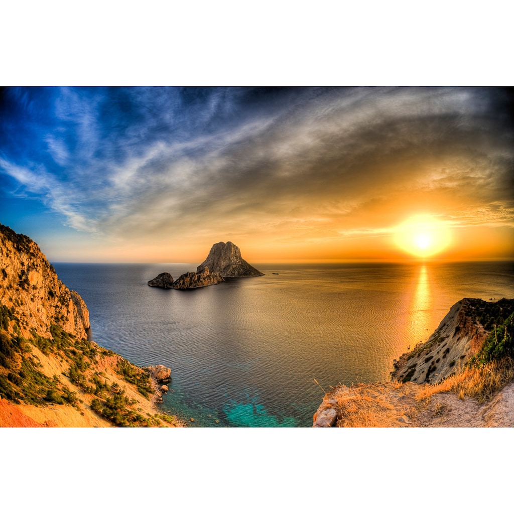 Papermoon Fototapete »Insel Es Vedrá Ibiza«