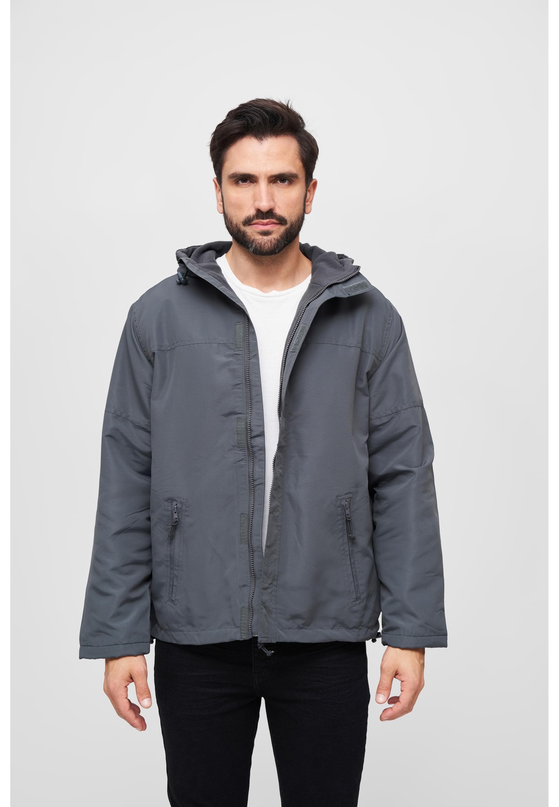 Brandit Allwetterjacke »Brandit Herren Windbreaker Frontzip«, (1 St.), mit Kapuze
