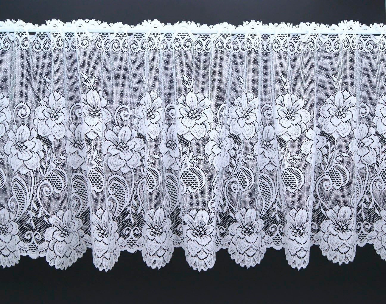 Weckbrodt Scheibengardine "Montello" Stangendurchzug 1 Stk. tlg. Bistro, Ja günstig online kaufen