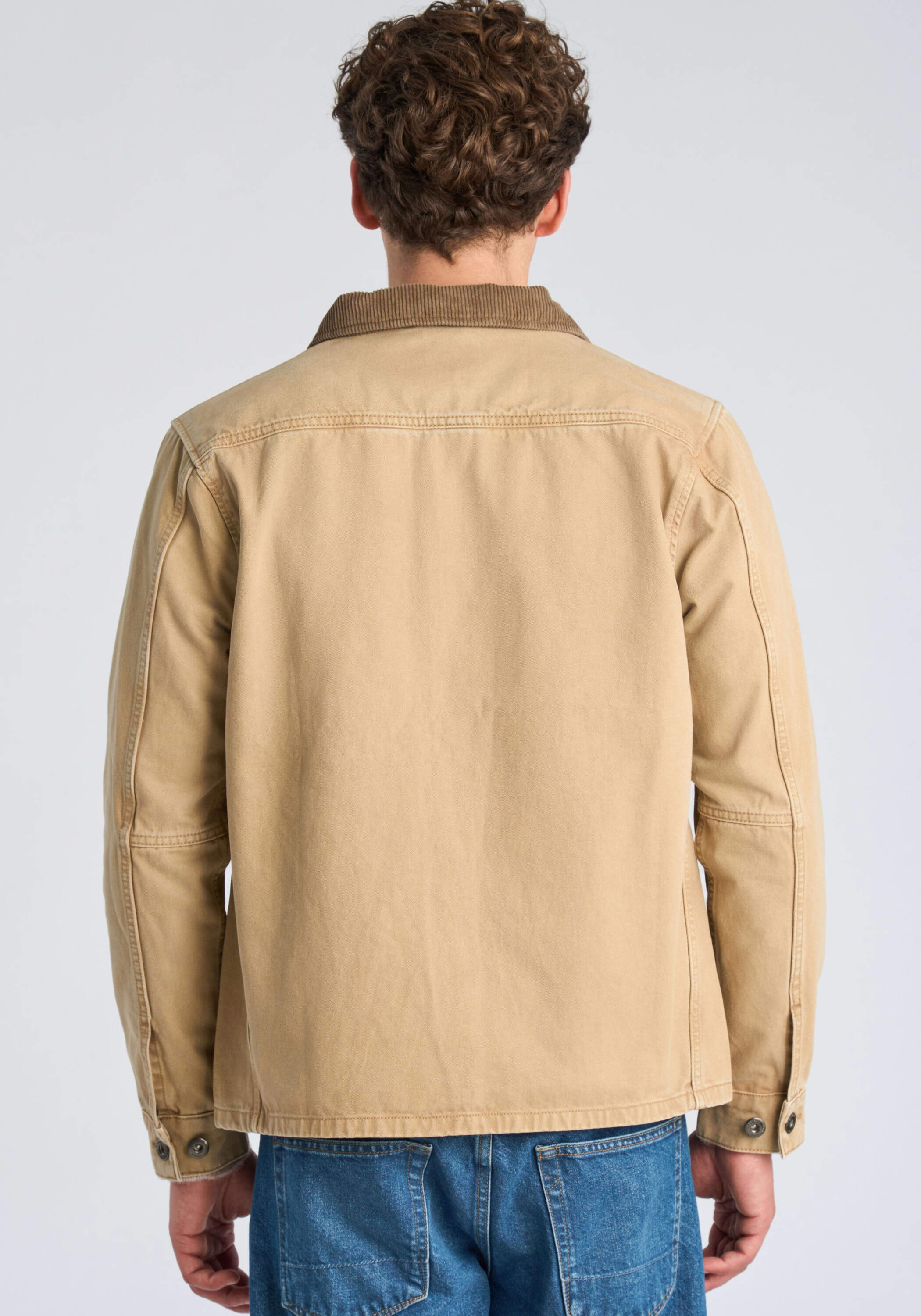LINDBERGH Outdoorhemd »Hemdjacke Modern Fit, Cropped«