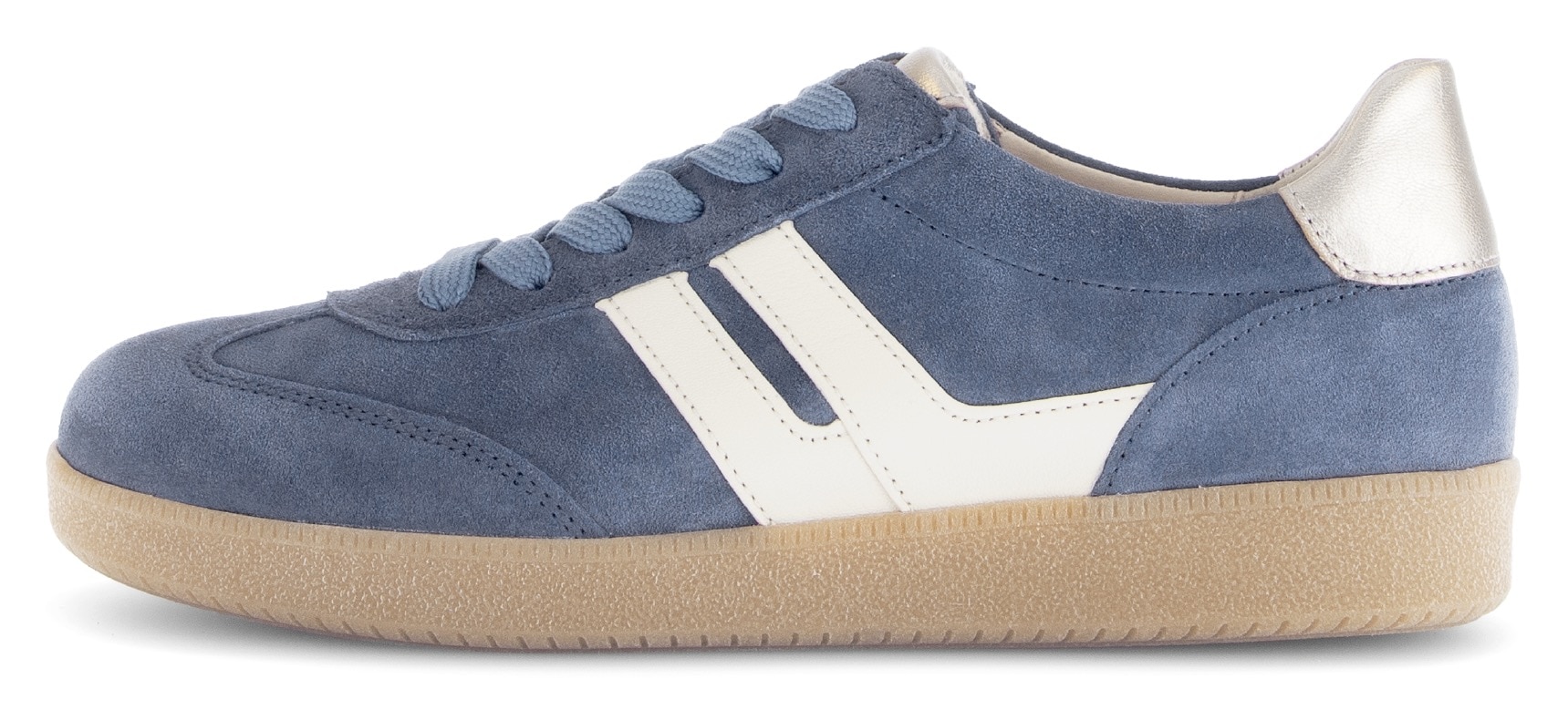 Gabor Plateausneaker, Freizeitschuh, Halbschuh, Schnürschuh mit gepolstertem Schaftrand