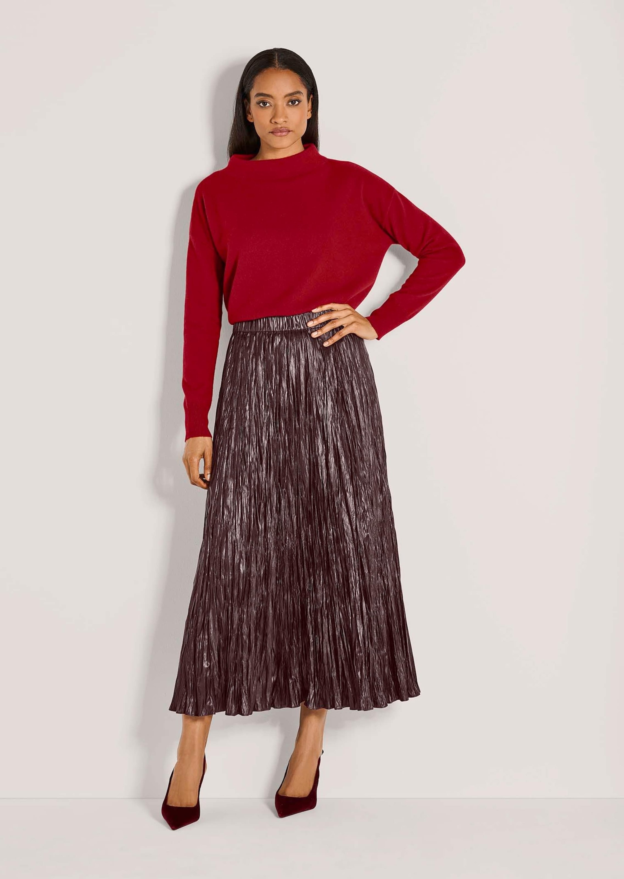 MADELEINE Midirock "Crashrock Glänzender Crashrock für besondere Anlässe" C günstig online kaufen