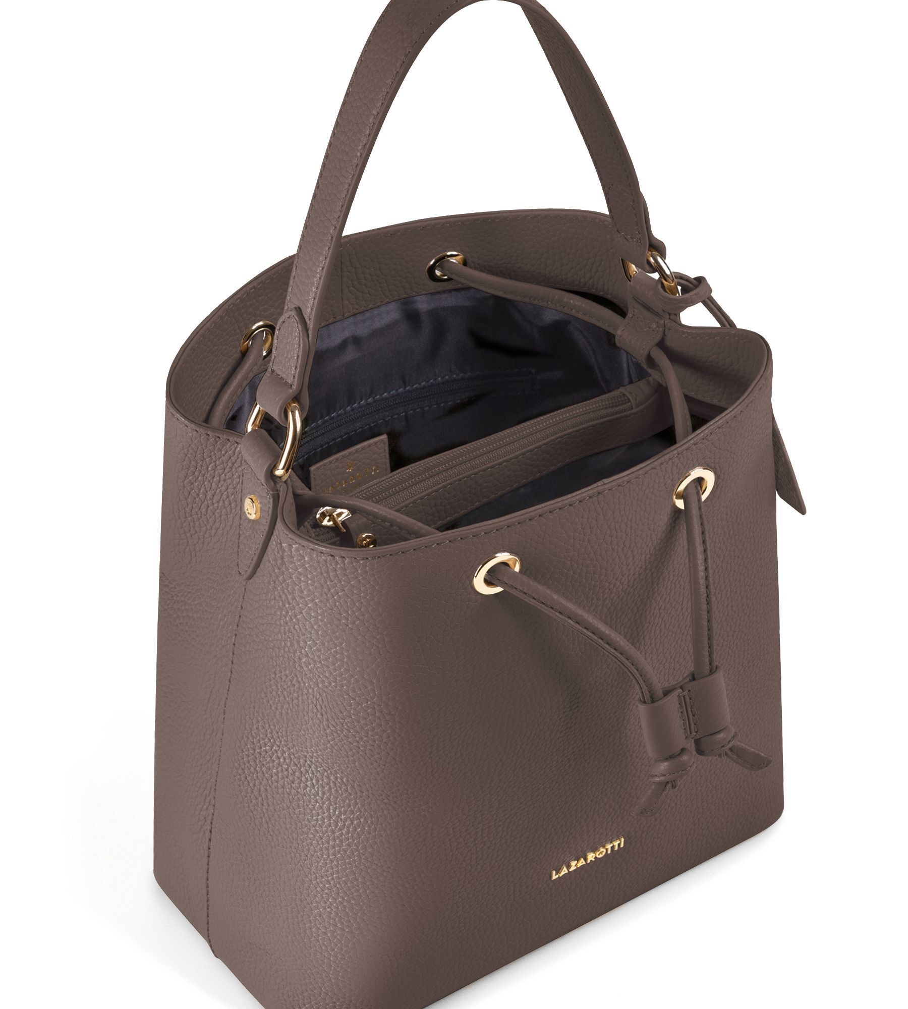 Lazarotti Beuteltasche »Bologna Leather Crossbody Beuteltasche Leder 25 cm«