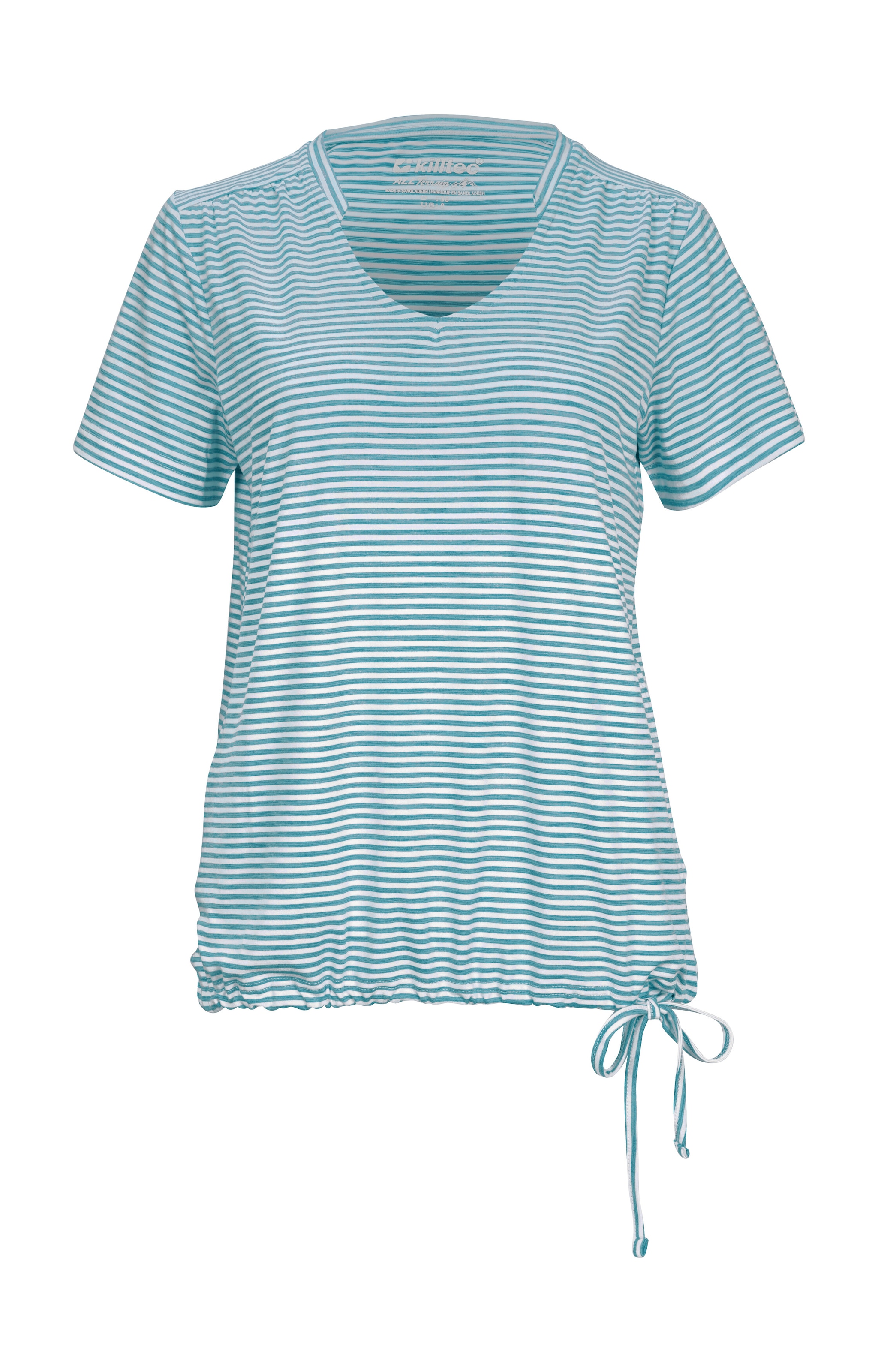 Killtec T-Shirt "WMN TSHRT F" Gestreiftes, schnelltrocknendes Funktionsshir günstig online kaufen