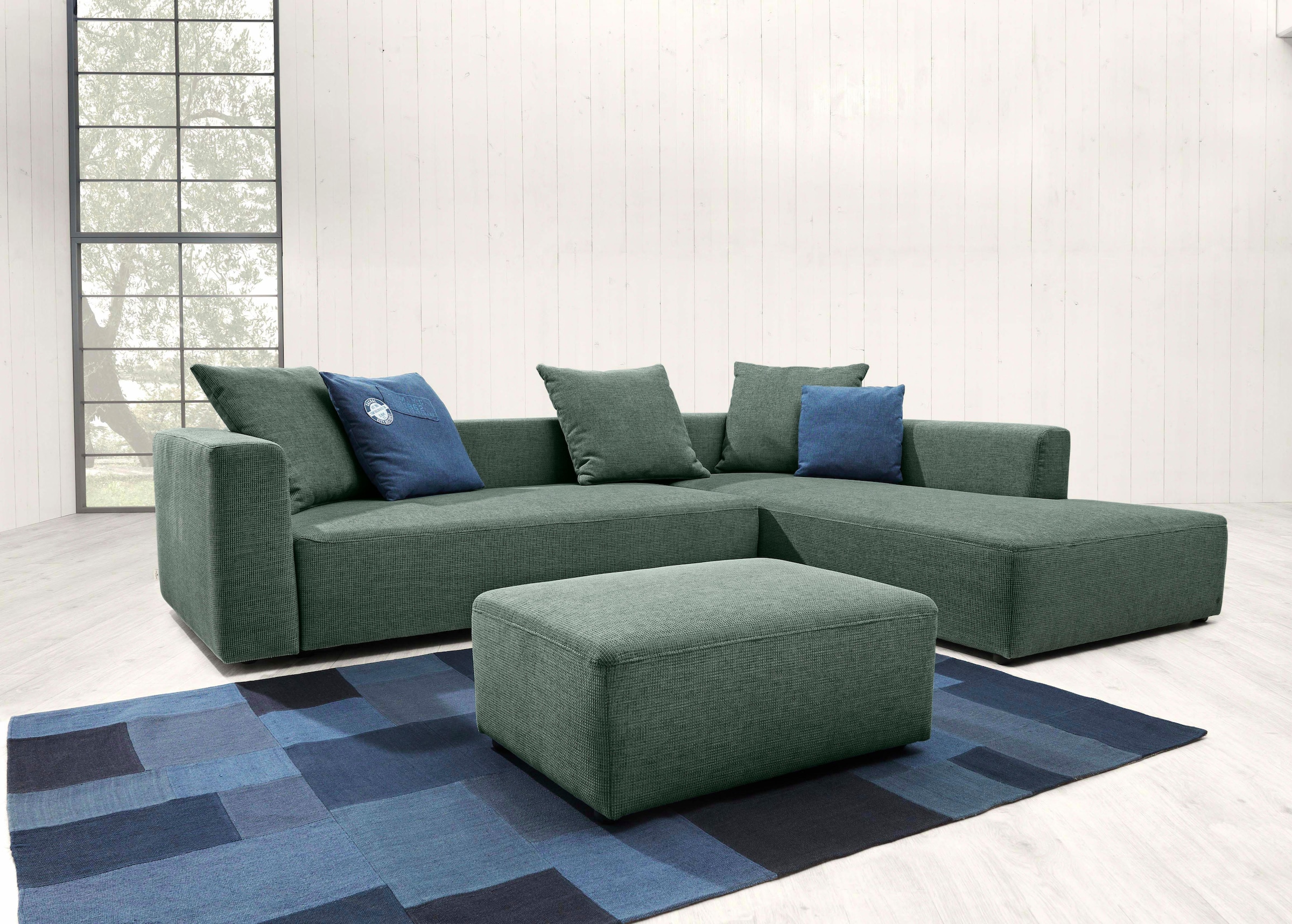 TOM TAILOR HOME Hockerbank »HEAVEN CASUAL/STYLE«, aus der COLORS COLLECTION, Breite 109 cm