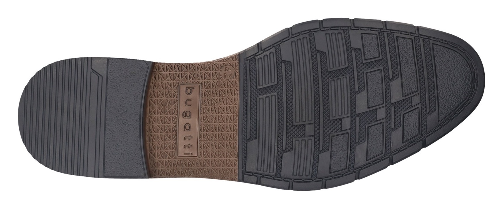 Thumbnail - bugatti Schnürschuh Anzugschuh, Business Halbschuh mit bequemen Stretcheinsatz